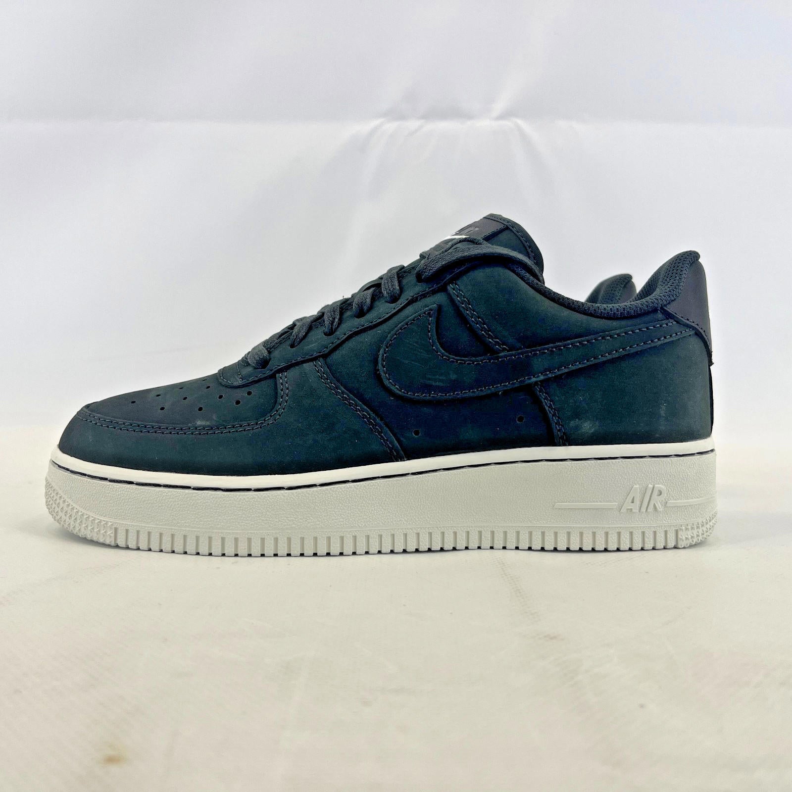 Nike Air Force 1 '07 Low Suede Black on White UK size 6 - DQ8571-001  New in Box