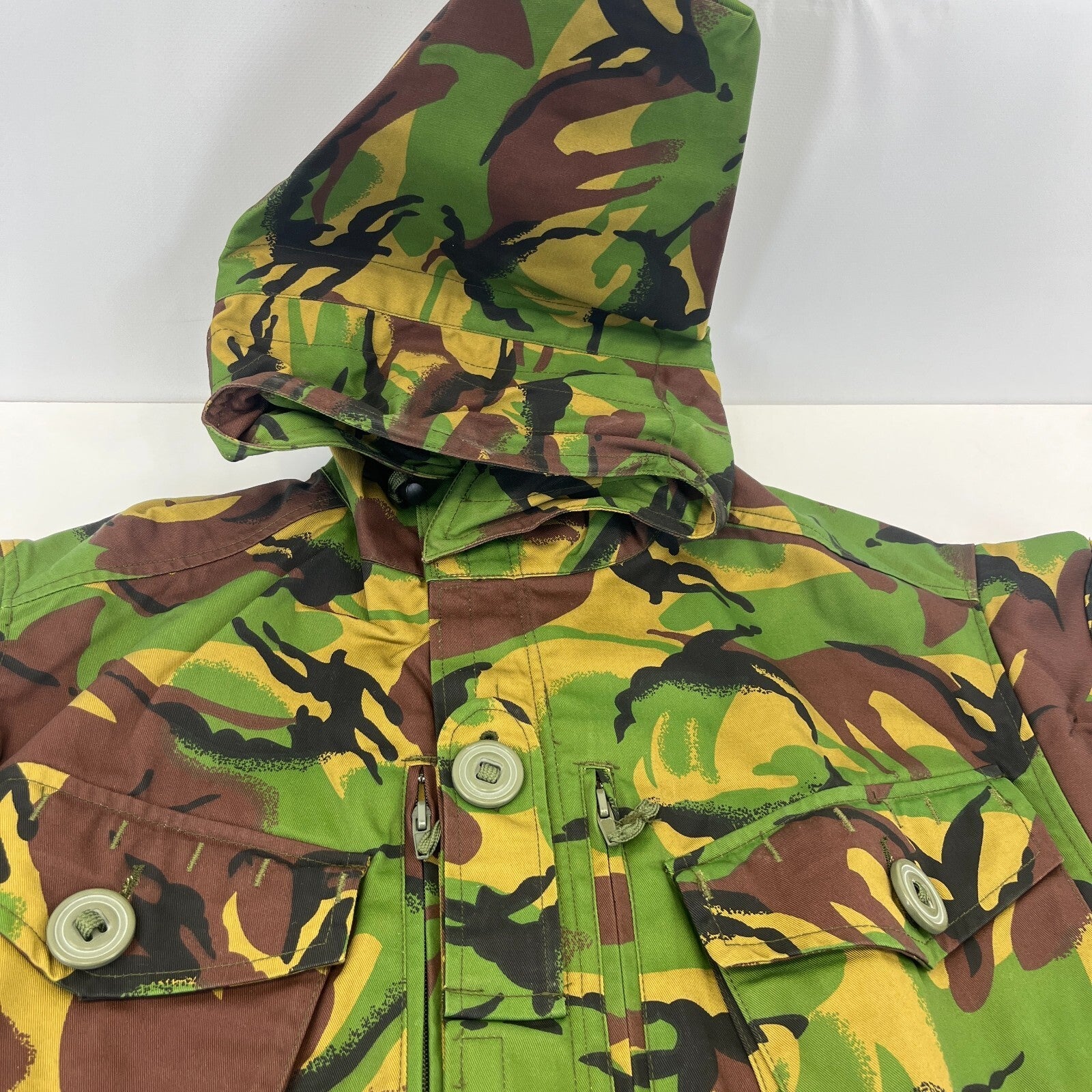 British Army Issue Woodland DPM Hooded Combat Smock Windproof 190/96 Fishing New
