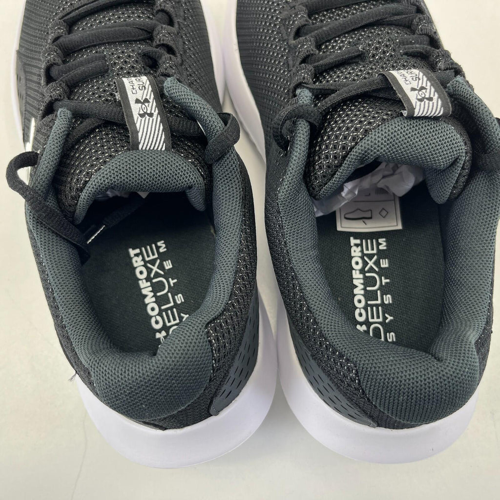 Under Armour UA Charged Surge 4 Trainers Black/White Running size UK 7 / EU 41