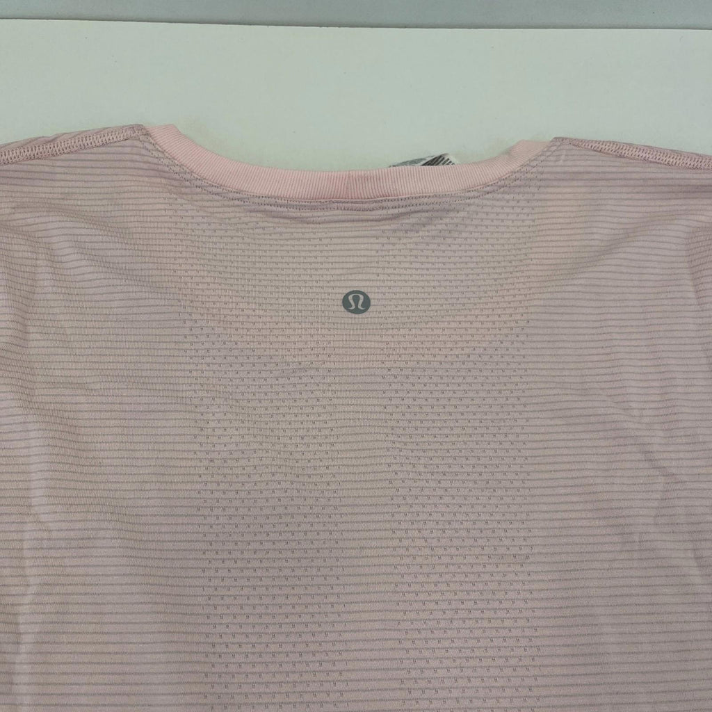 Lululemon Swiftly Relaxed Long-Sleeve Shirt in Pink size UK 18 US 14