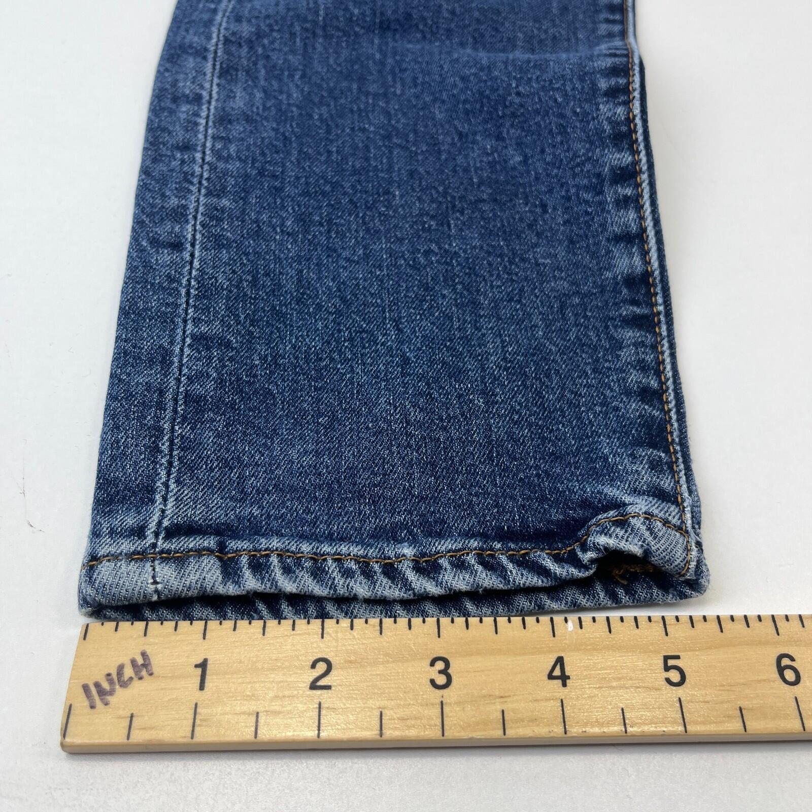 Levis 512 Premium Big E Slim Stretch Blue Denim Jeans W30" *L30"