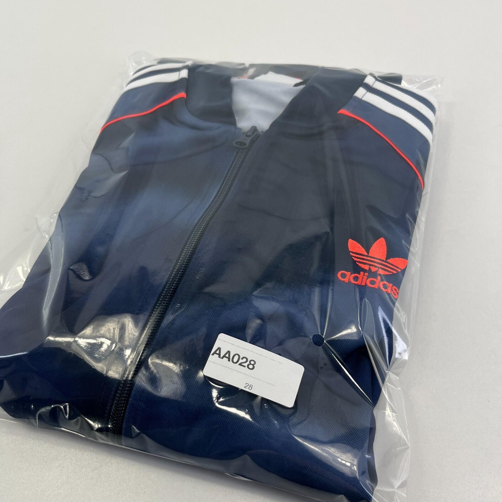 Adidas Originals Primegreen Jacket Blue Camo Full Zip Track Top size 15-16yrs
