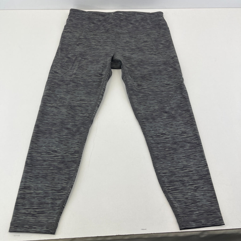 Sweaty Betty Power 7/8 Leggings size L Green Micro Camo Print Gym Yoga Run