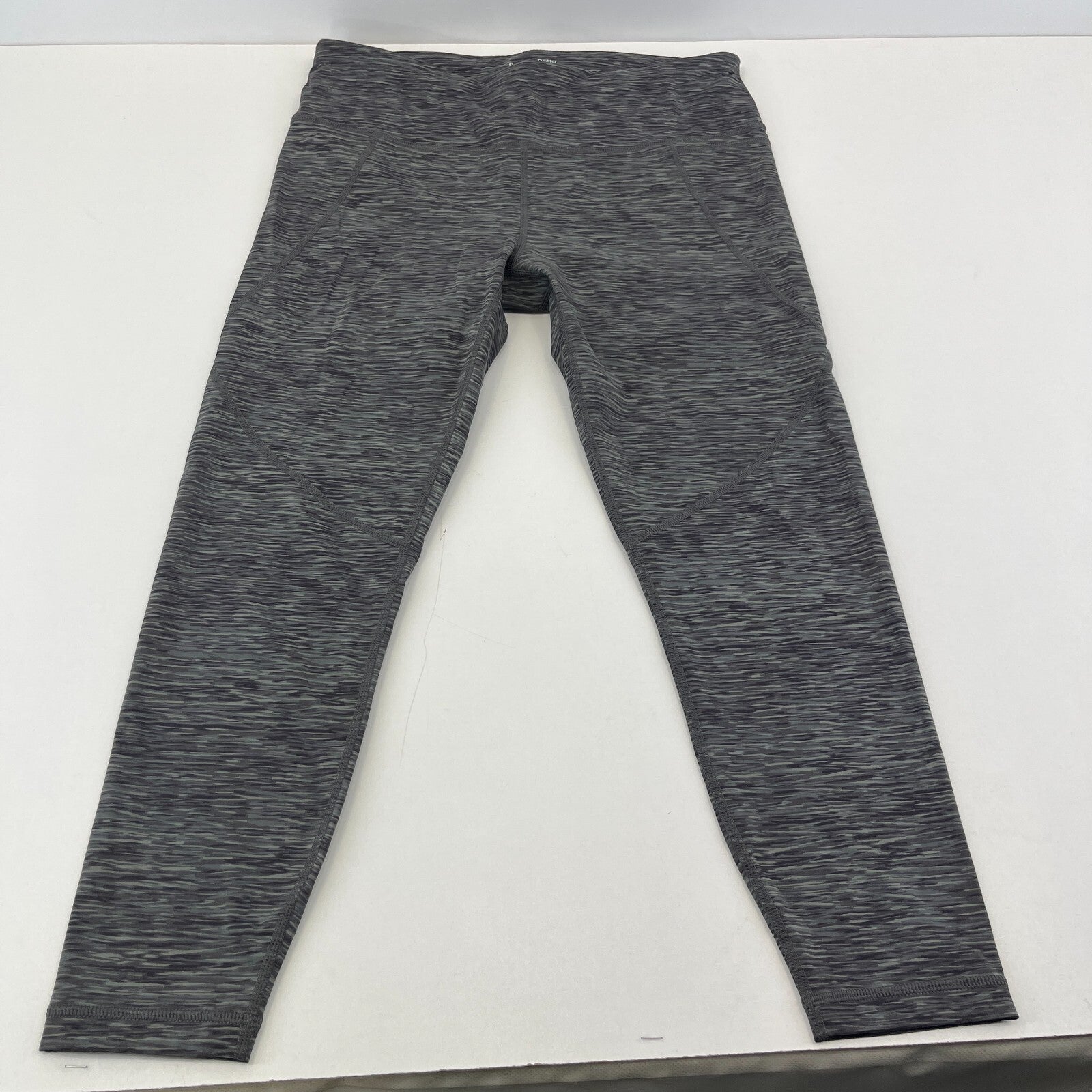 Sweaty Betty Power 7/8 Leggings size L Green Micro Camo Print Gym Yoga Run