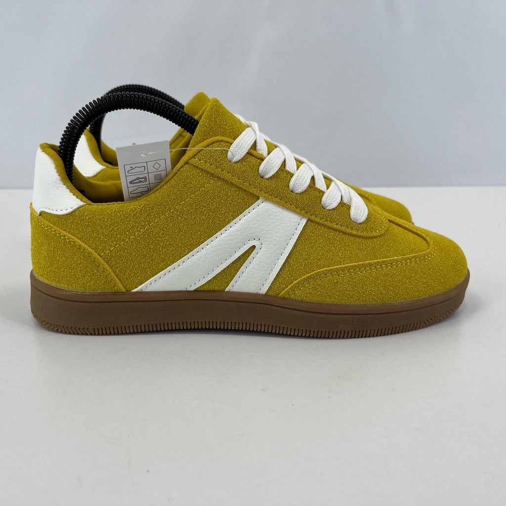 Peacocks Women's Comfort Trainers in Mustard Yellow size UK 4  EU 37 - New