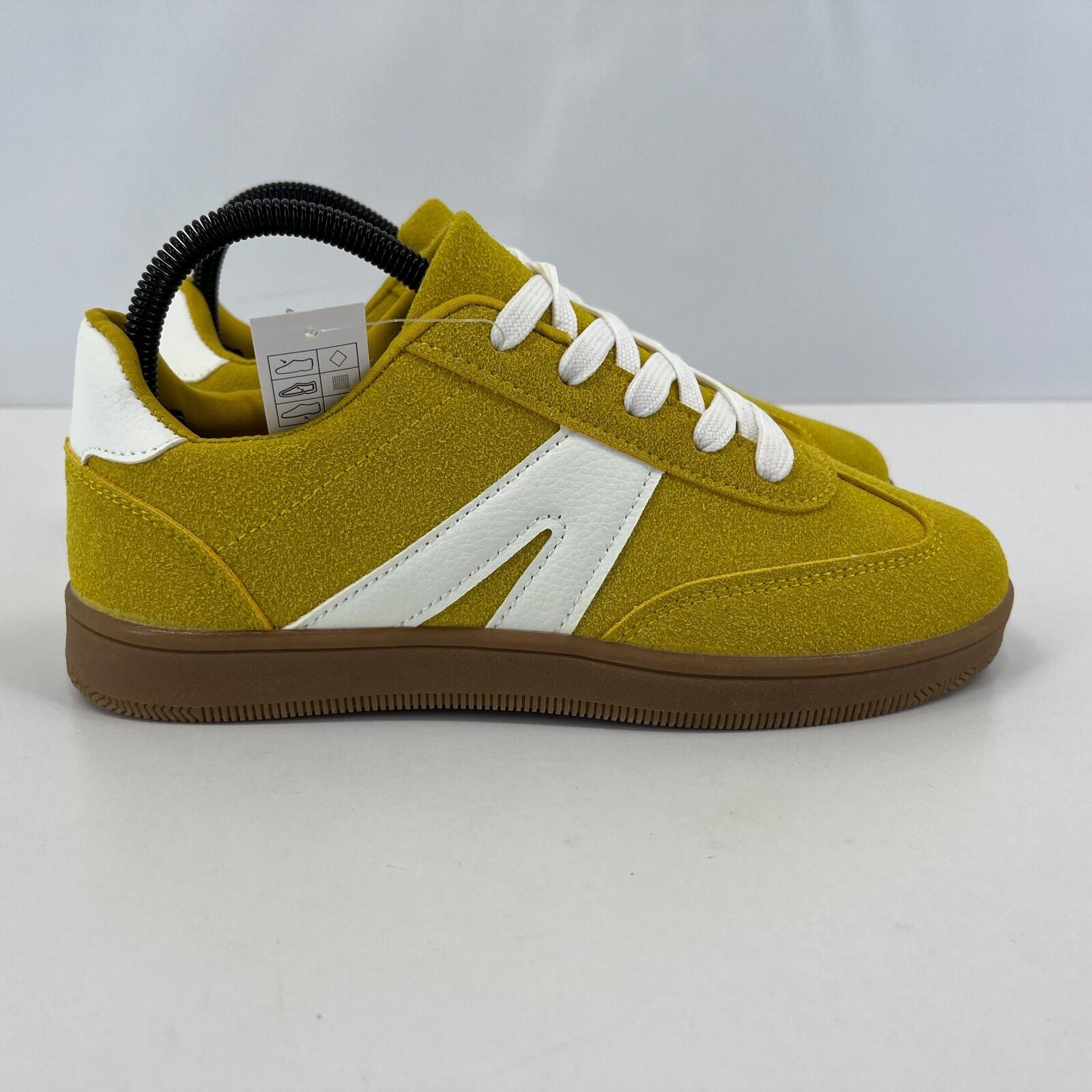 Peacocks Women's Comfort Trainers in Mustard Yellow size UK 4  EU 37 - New