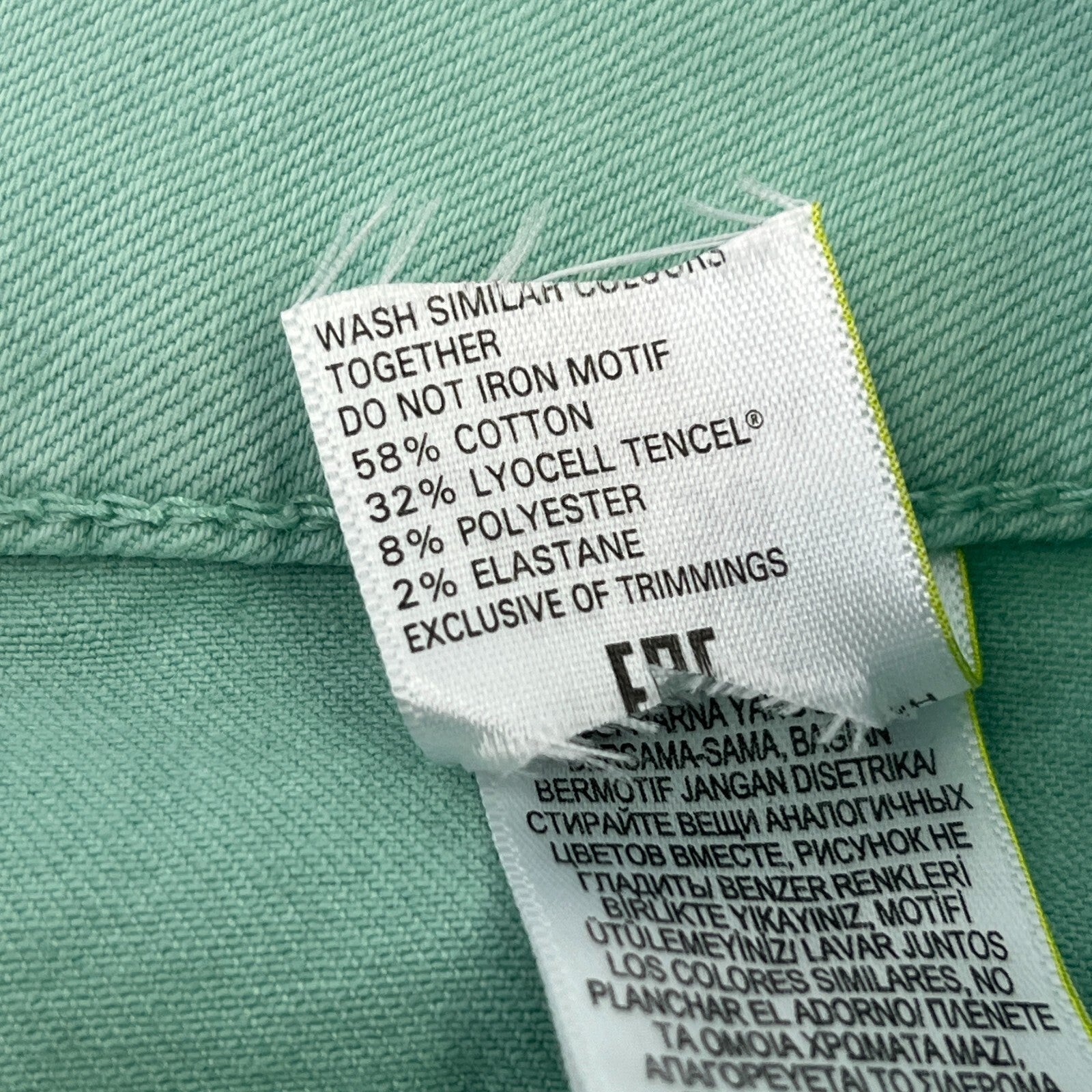 Marks & Spencer Mint Green Super Skinny Jeans - UK size 10L - BNWOT