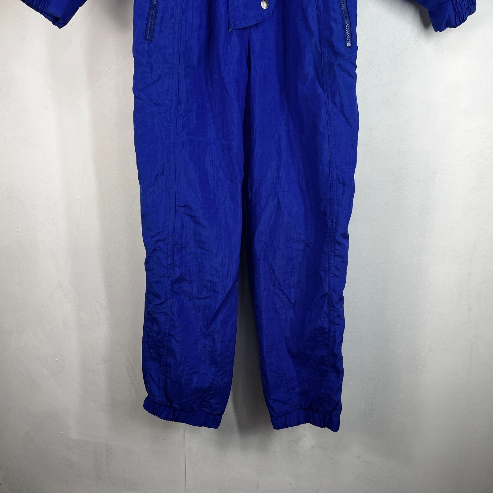 Vintage St Michael Women's Blue Snow Ski Suit One Piece size 12 - Near Mint