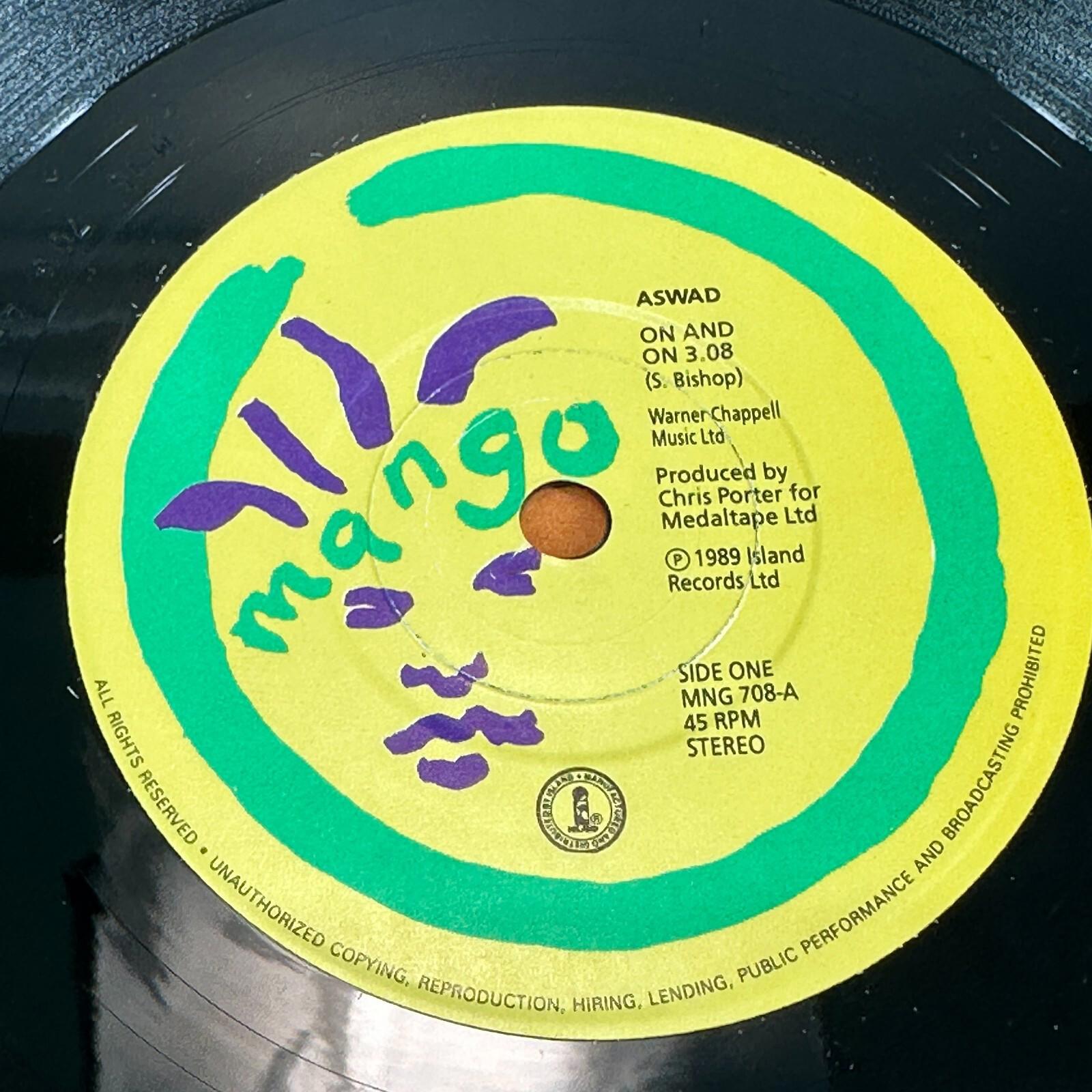 Aswad On & On - Feelings Limited Edition Box Set 7" Vinyl Single Complete NM/VG