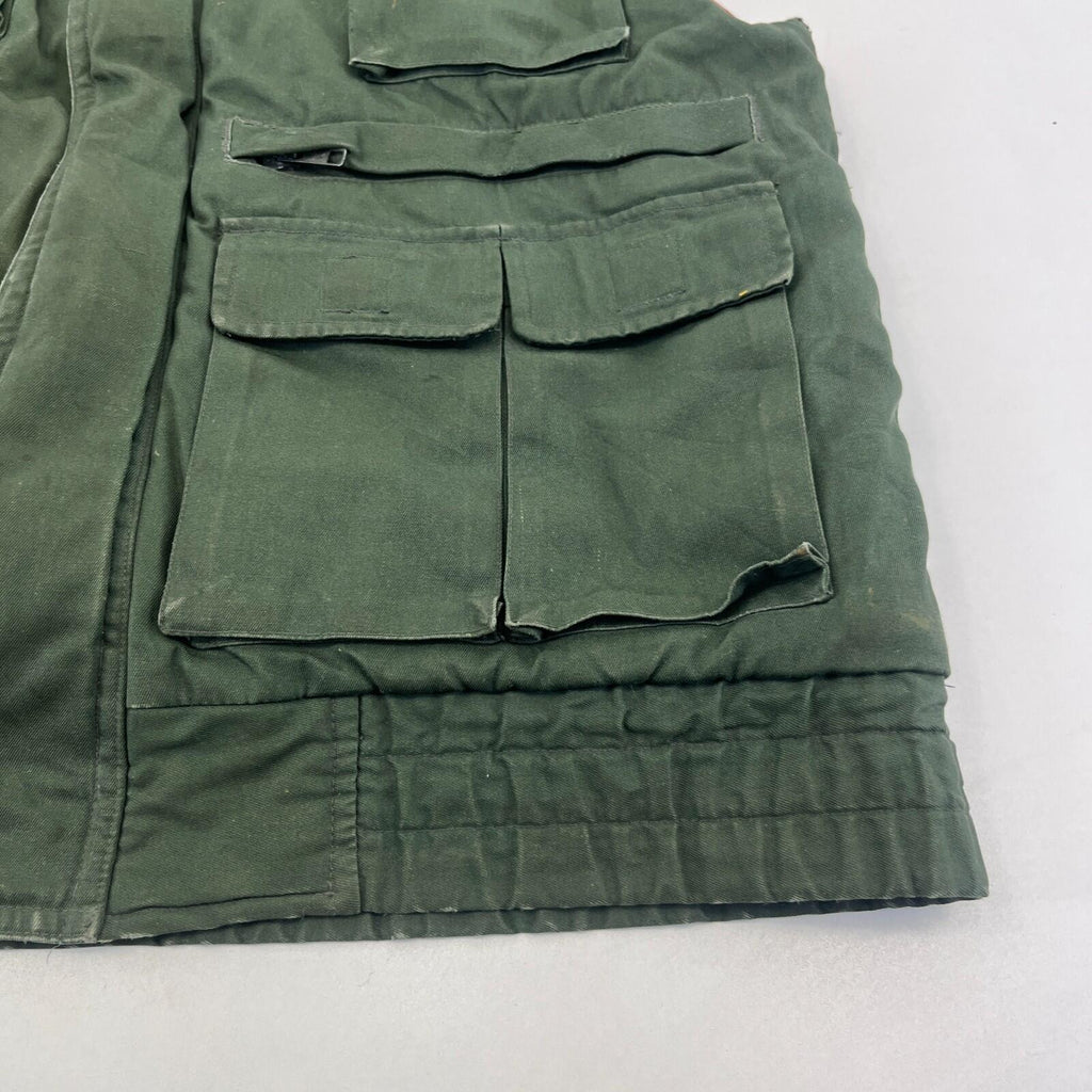 Appalachian Trail Quilted Waistcoat Gilet Vest Green Fishing size S
