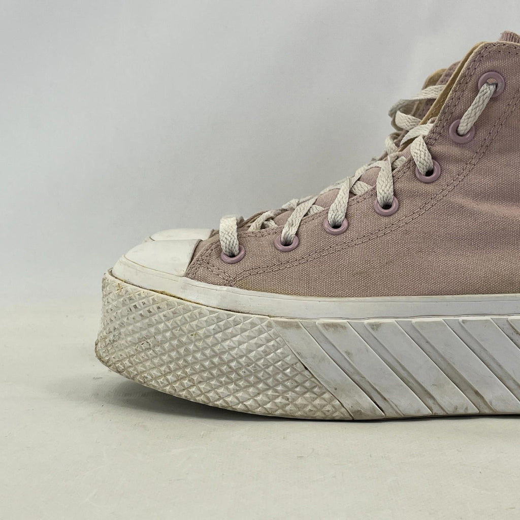Converse Chuck Taylor Size UK 6 Dusty Pink Canvas High Top Trainers