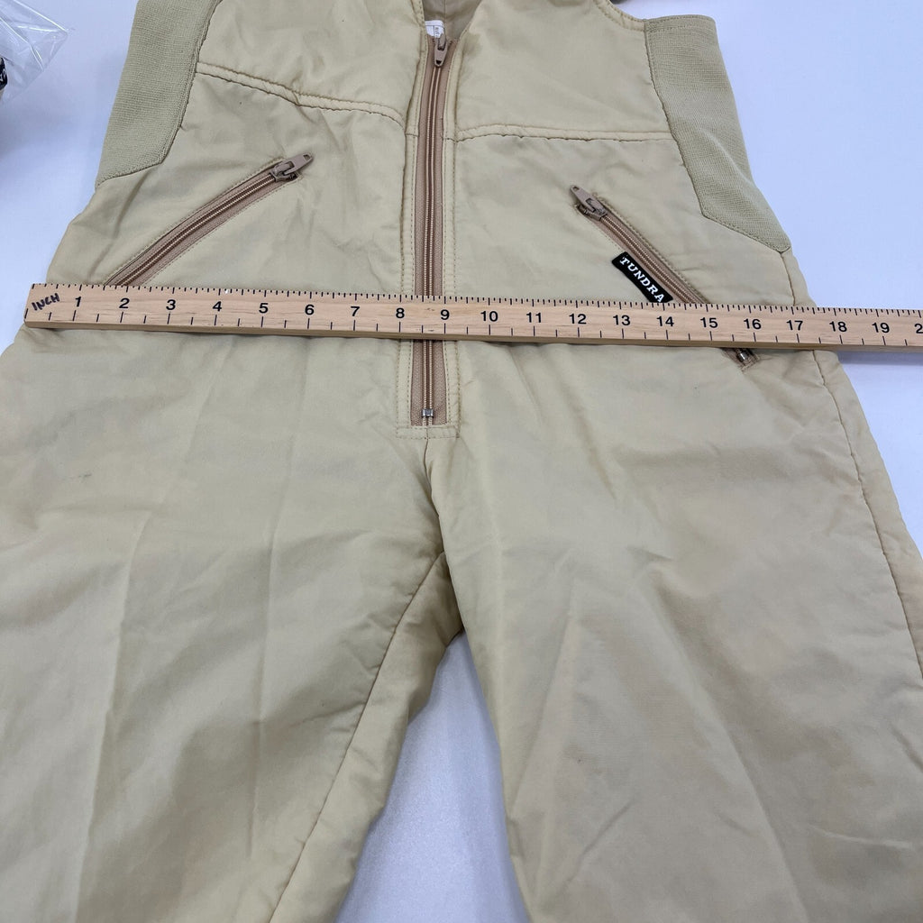 Vtg Tundra by Jasper Cameron Ski Jacket & Salopettes Set Beige size 42 Near Mint