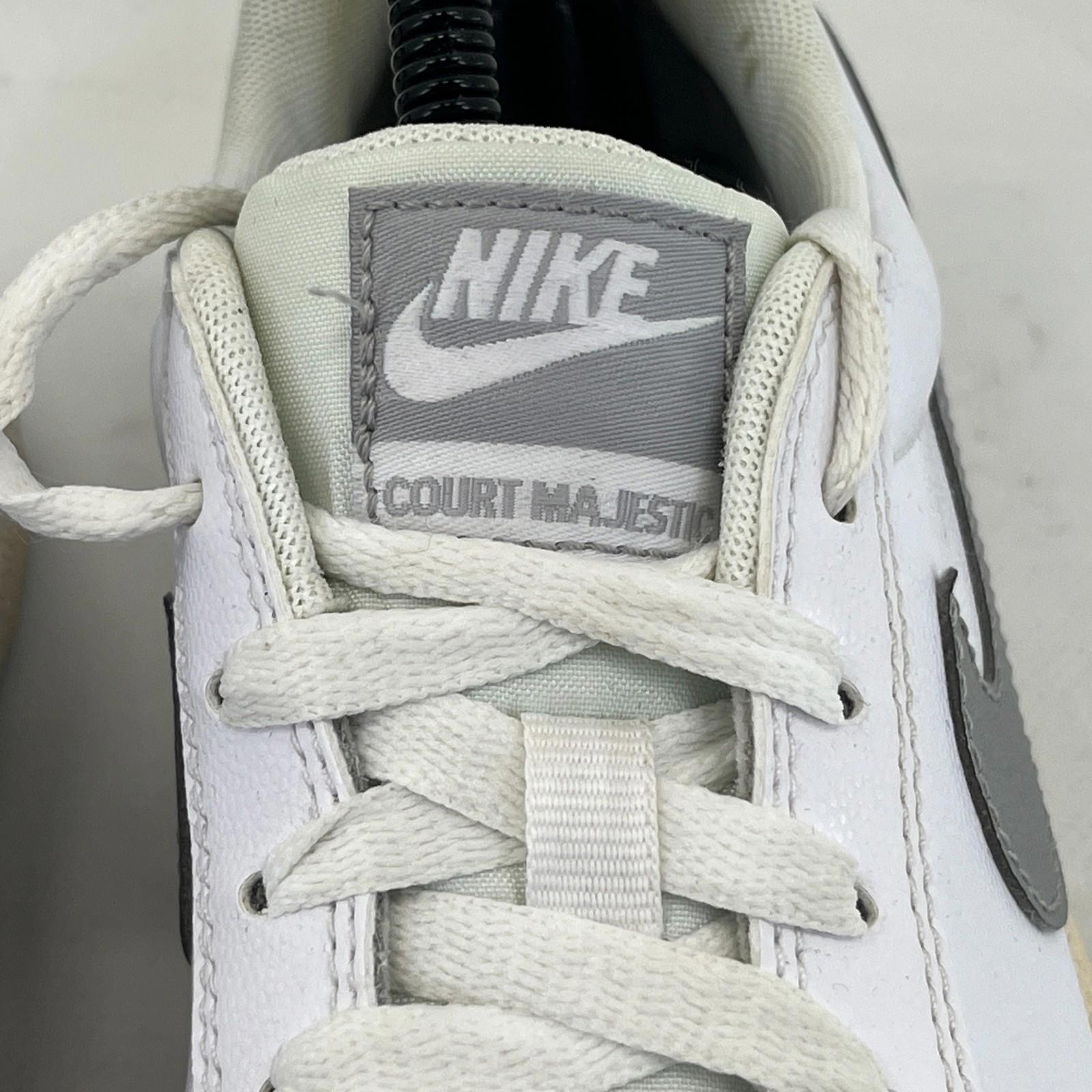 Nike Court Majestic White Trainers Size UK 5 Leather Low Trainers 454256-114