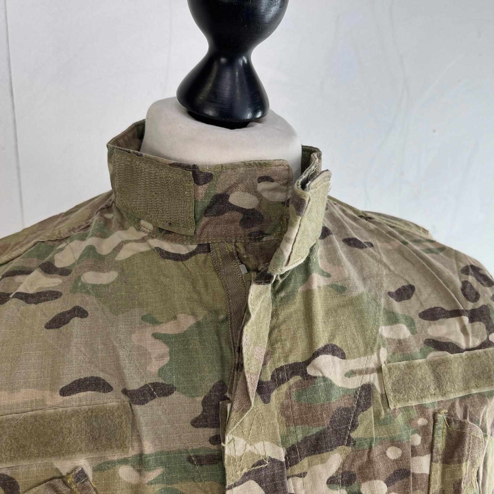 US Military OCP Scorpion Camouflage FRACU Combat Jacket size Medium Reg