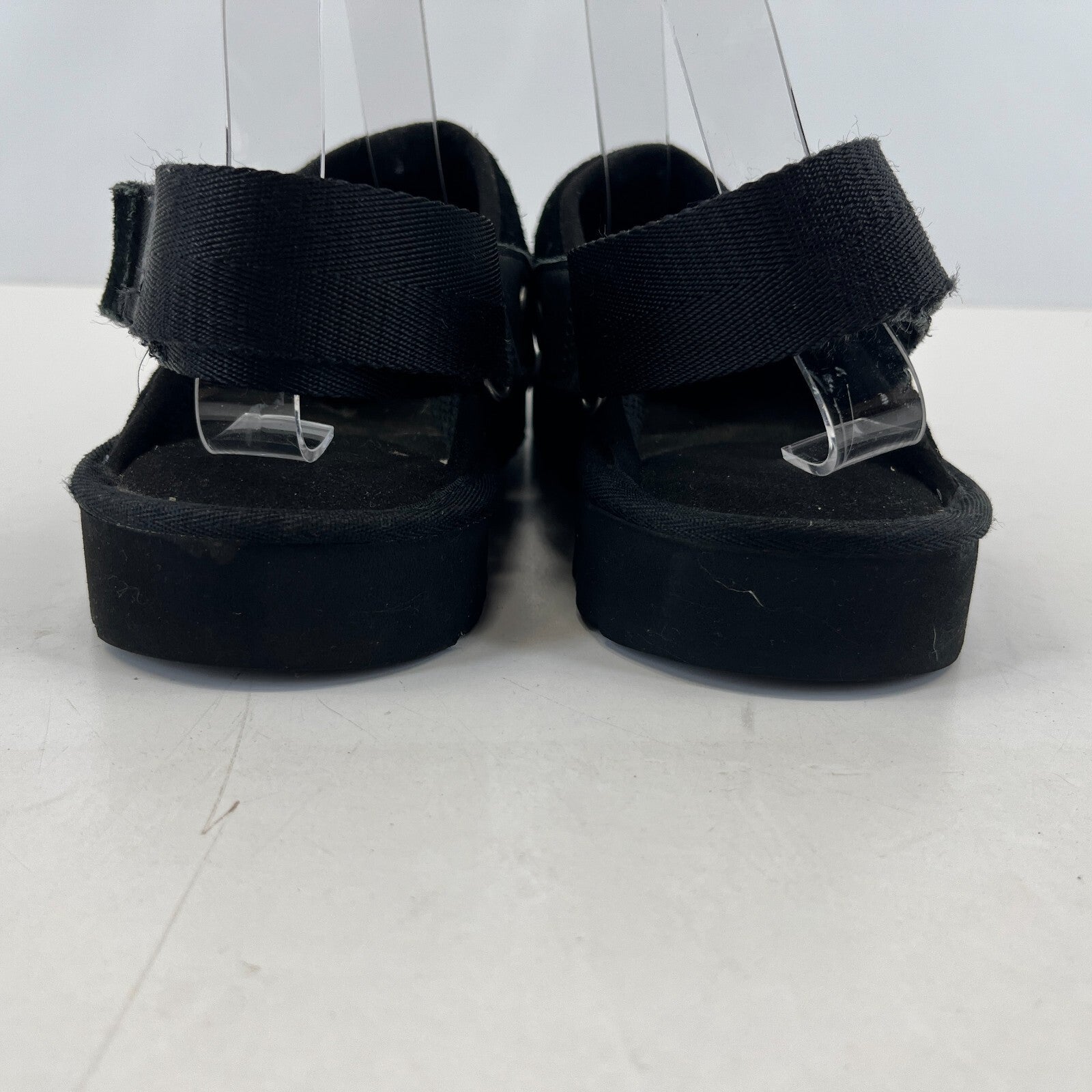UGG Goldencoast Sliders Mules Slippers Black Racer Back Men’s size UK 7 - EU 41