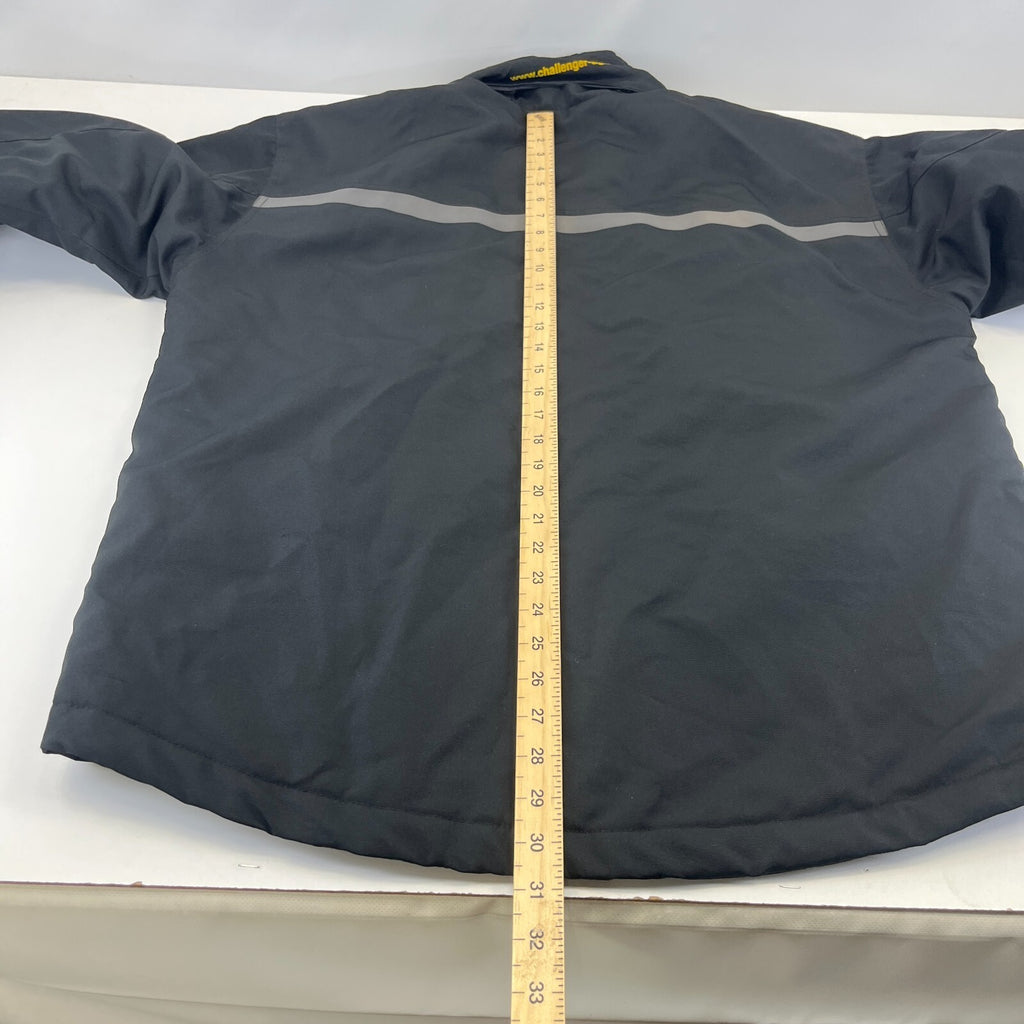 Helly Hansen Workwear Jacket Men's size XL Black Chore Coat Quilt Lined