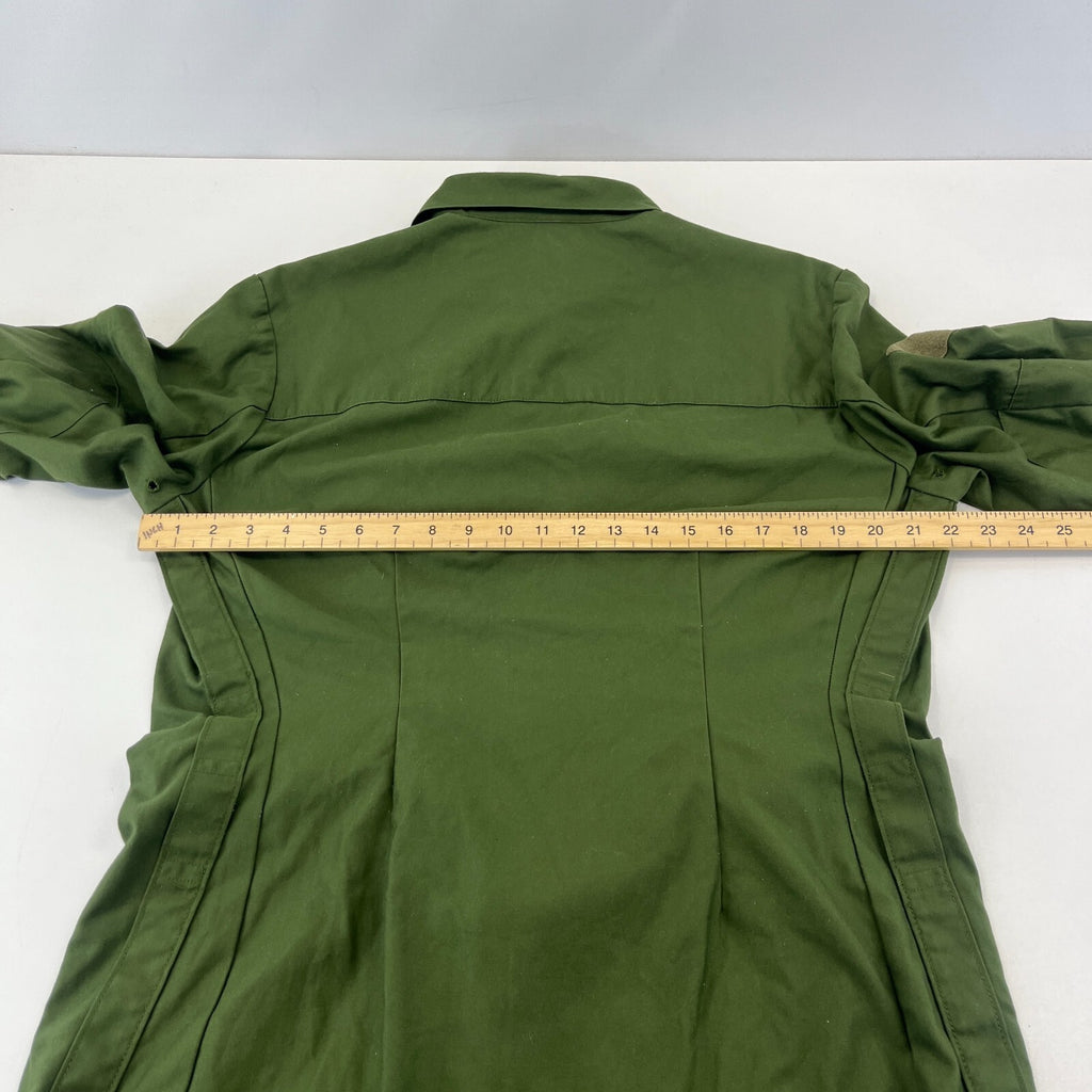Vintage Marquardt & Schulz German Army Chore Jacket Olive Green Military EU 50