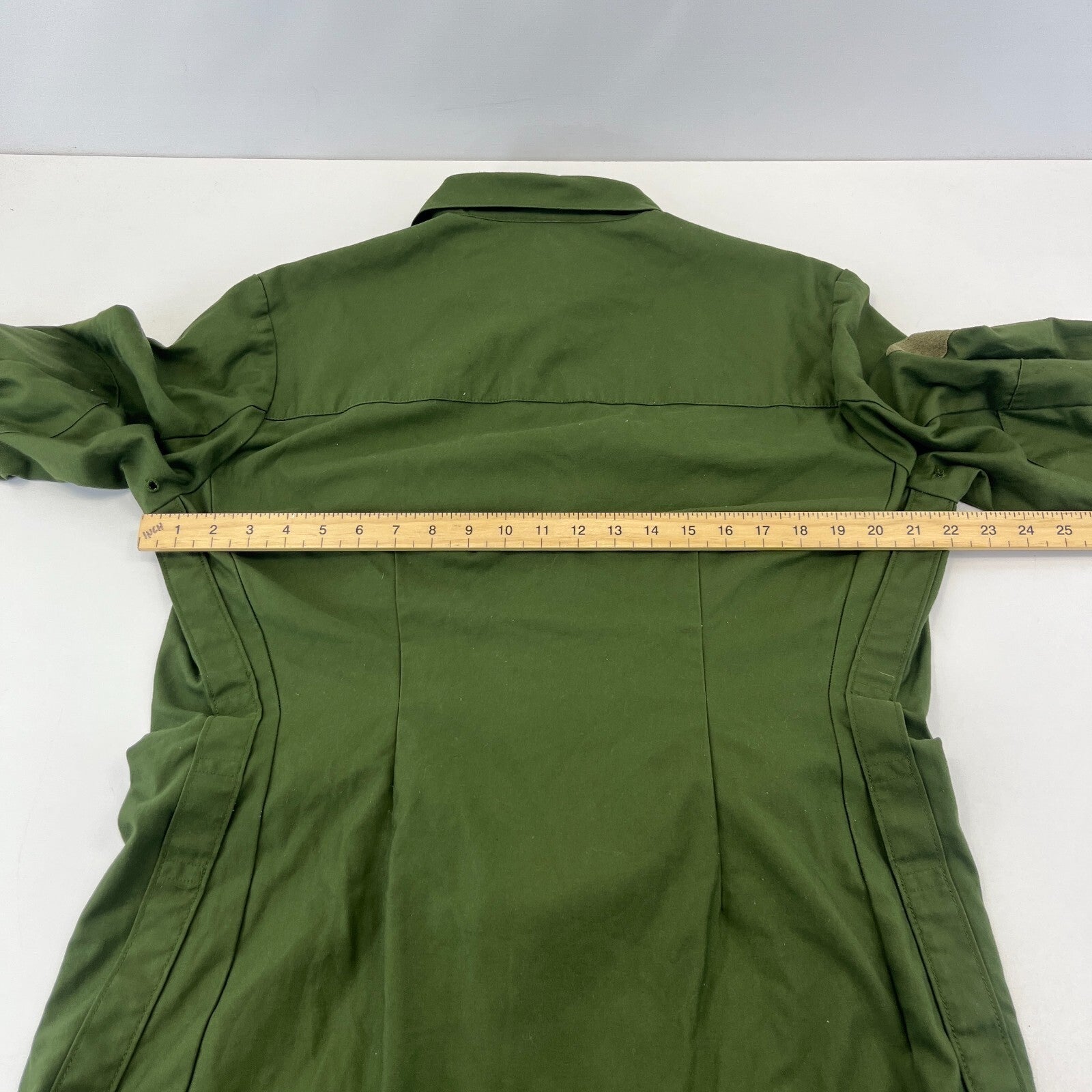 Vintage Marquardt & Schulz German Army Chore Jacket Olive Green Military EU 50