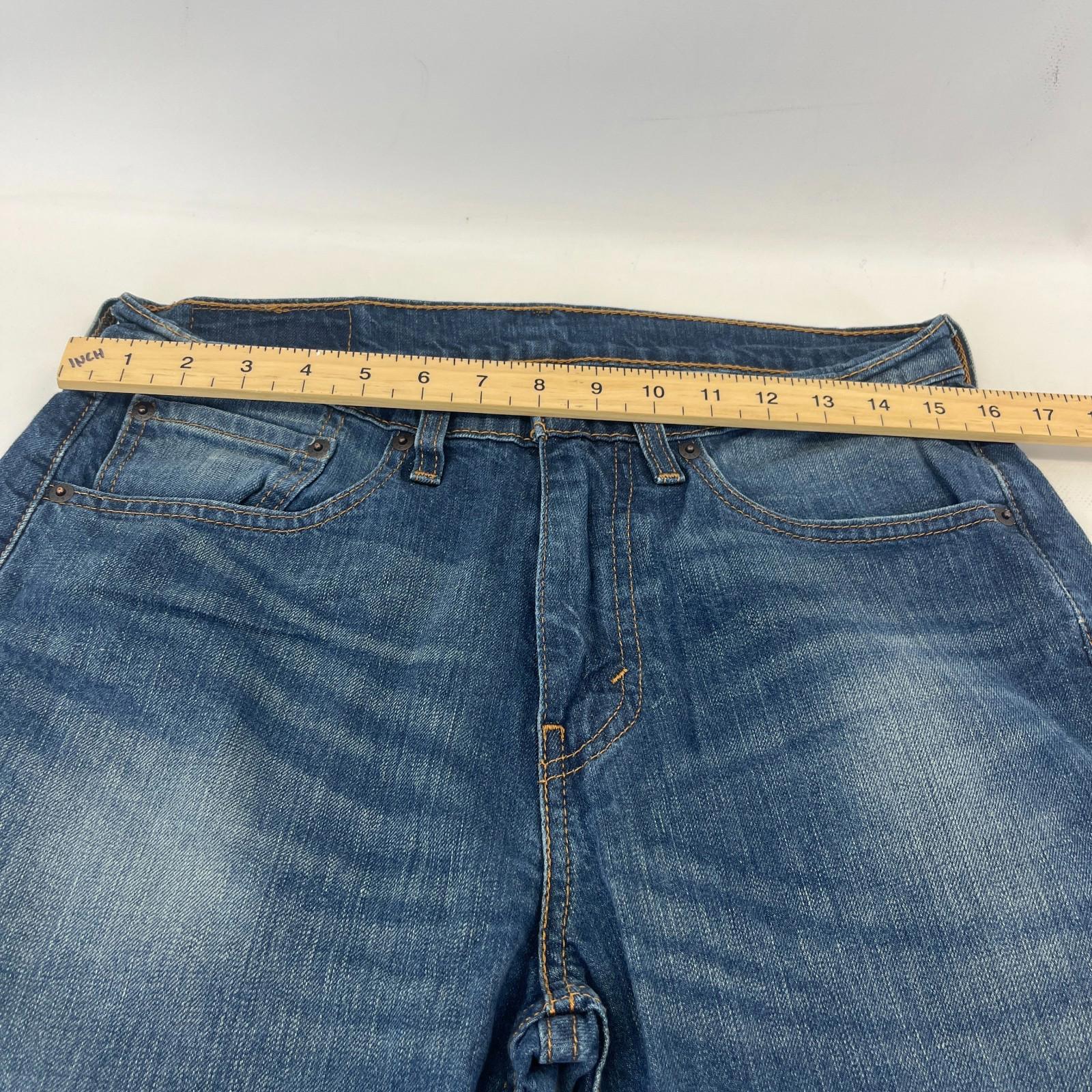 Levi’s 505 Men's Mid Blue Regular Fit Straight Leg Jeans W31" L32"