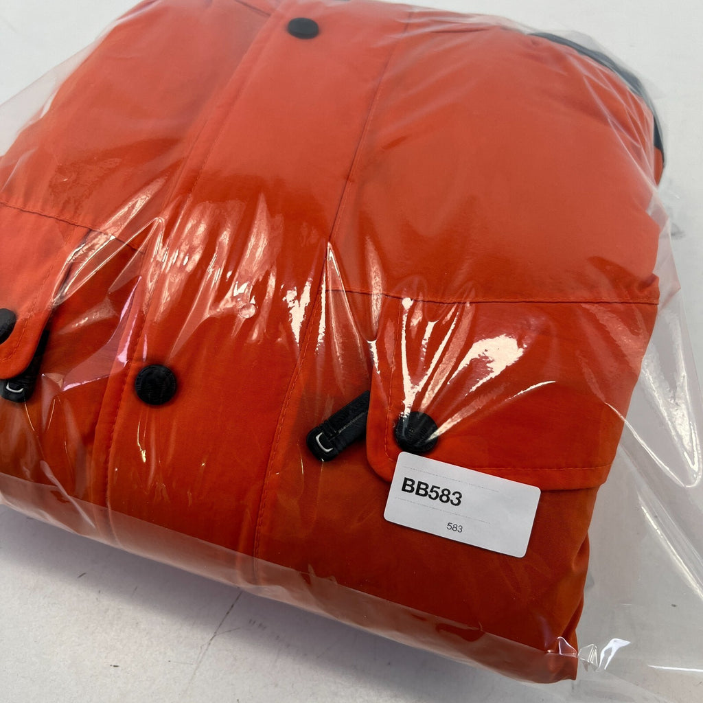 Vintage No Where Recco Ski Coat Jacket Orange/Blue Women's US 15/16 UK 18/20