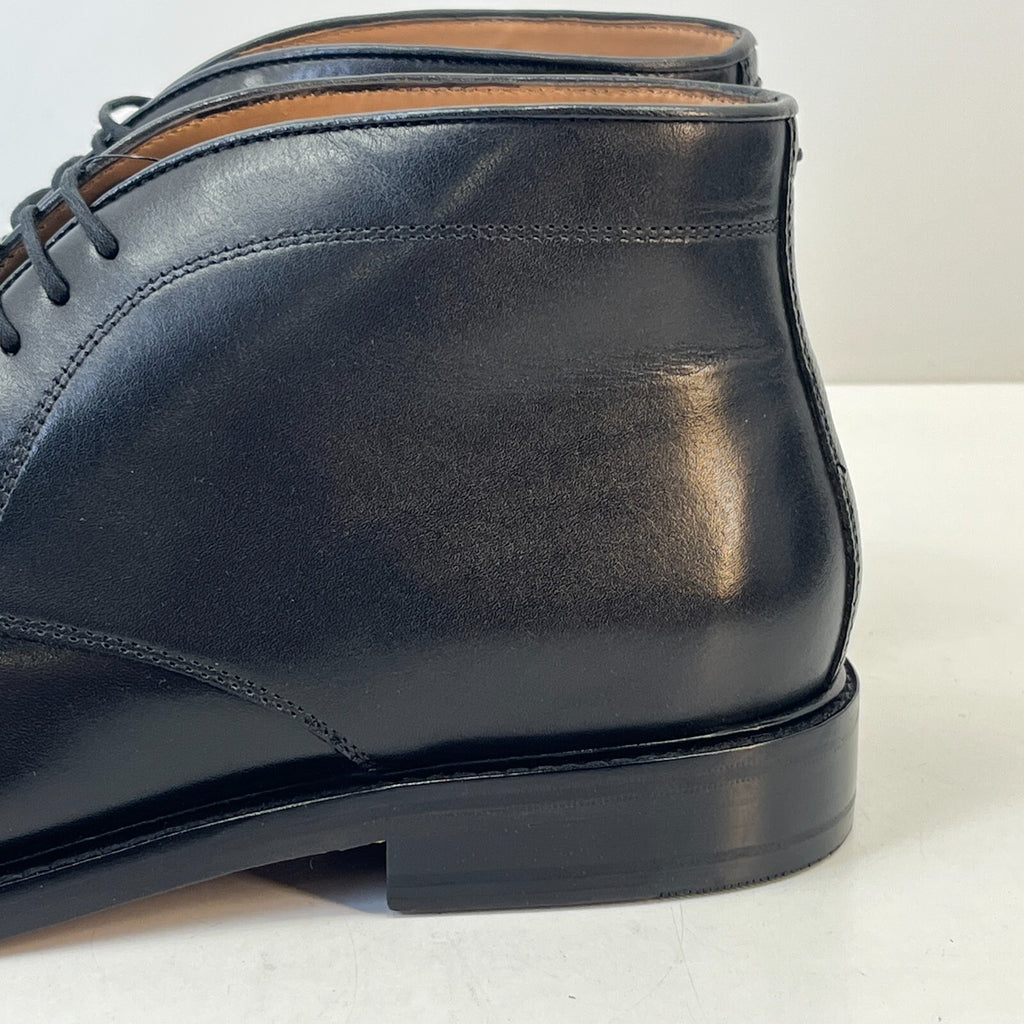Marks and Spencer Sartorial Black Leather Smart Luxury Boots UK 11 RRP £120 New