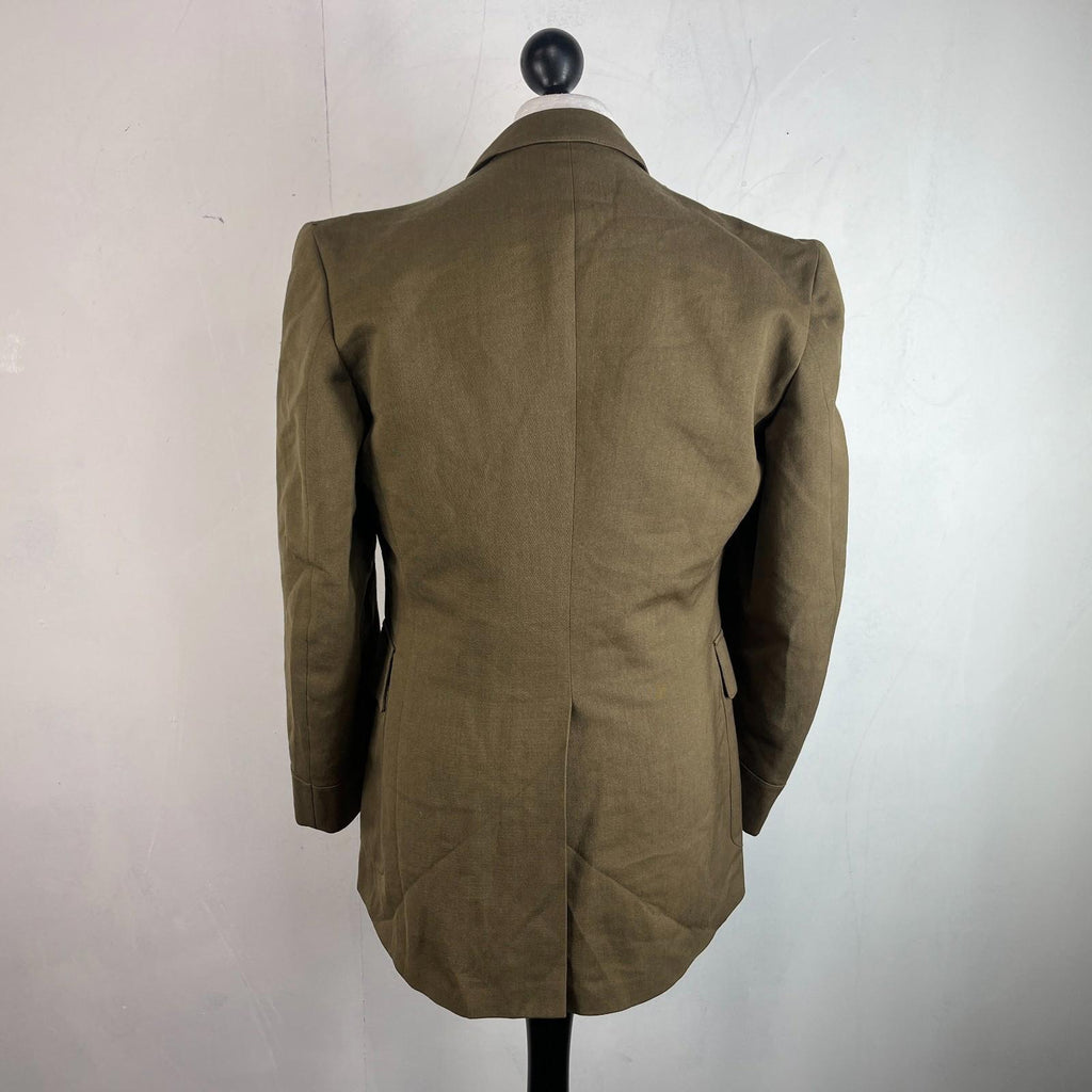 Belgian Army Dress Uniform Jacket Blazer Khaki Brown size Medium