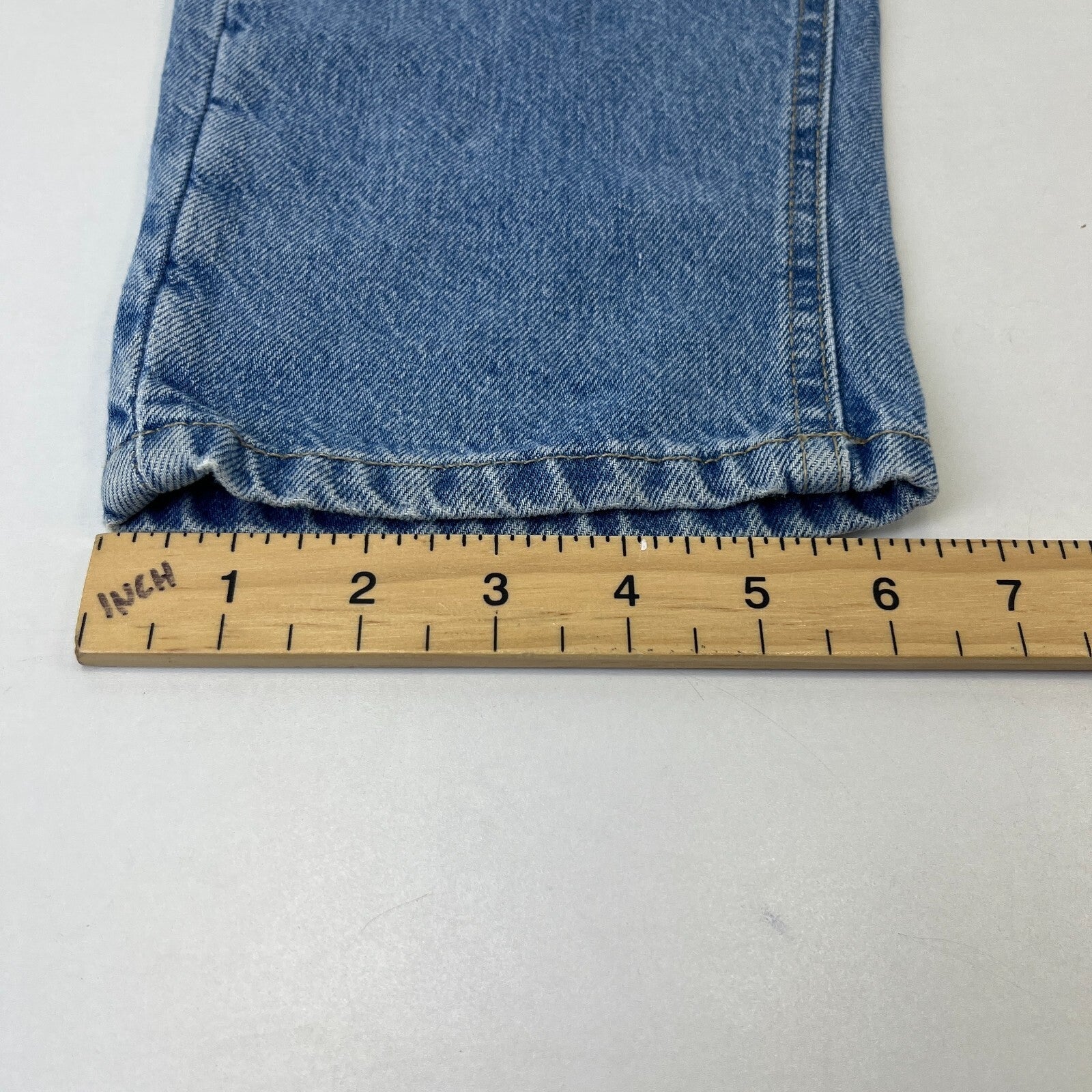 Massimo Dutti Men’s Jeans Mid Blue Denim Straight Leg 5-Pocket W36" L30"