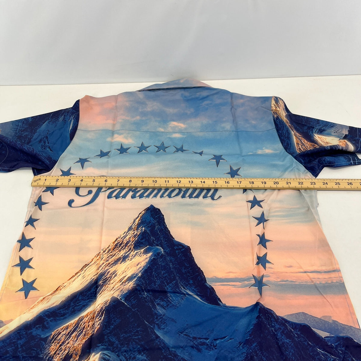 Tide Gloomy Bear AOP Short Sleeve Shirt Paramount Movie Print size L Sh*te Shirt