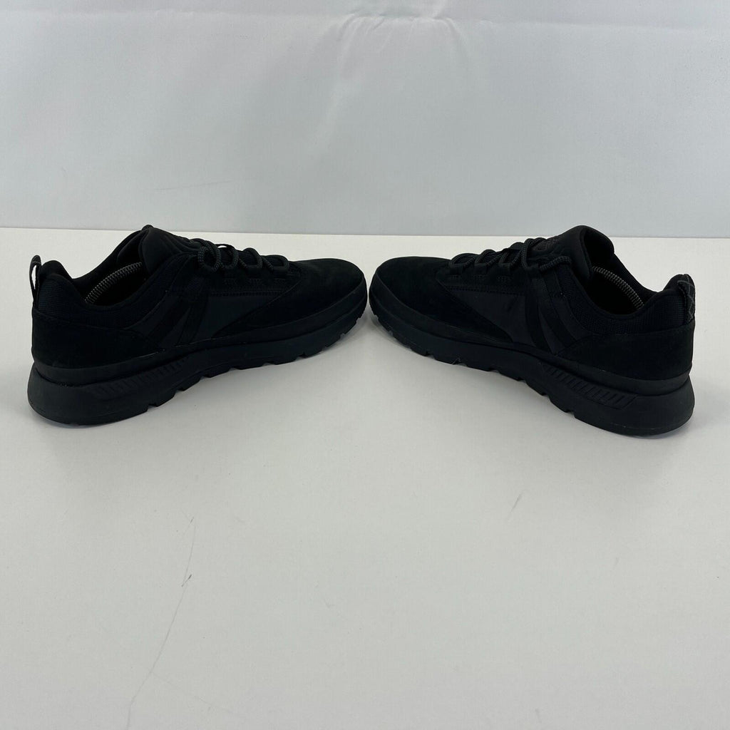 Timberland Euro Trekker Low Mens Hiking Trainers in Black UK size 10 / EU 44.5