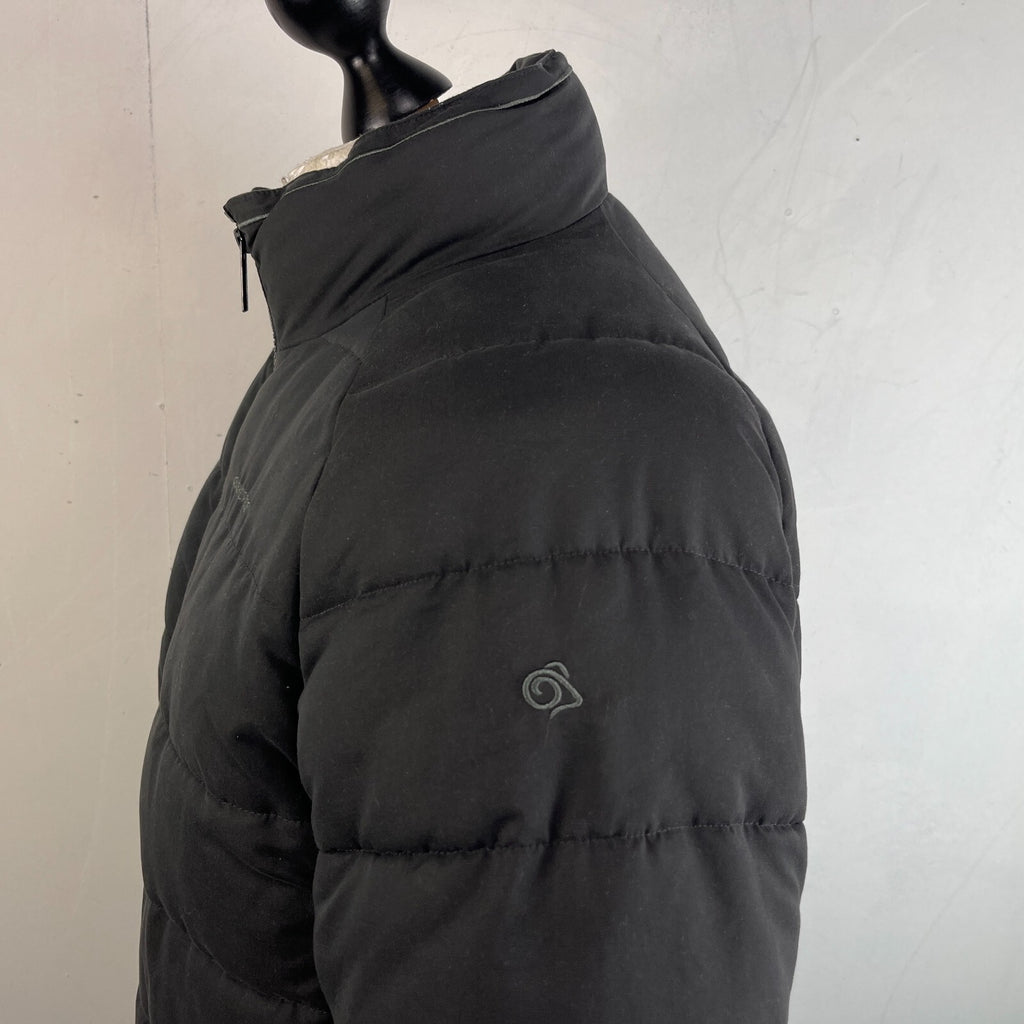 Craghoppers Men’s Insulated Quilted Puffer Jacket size M Dark Grey - VGC