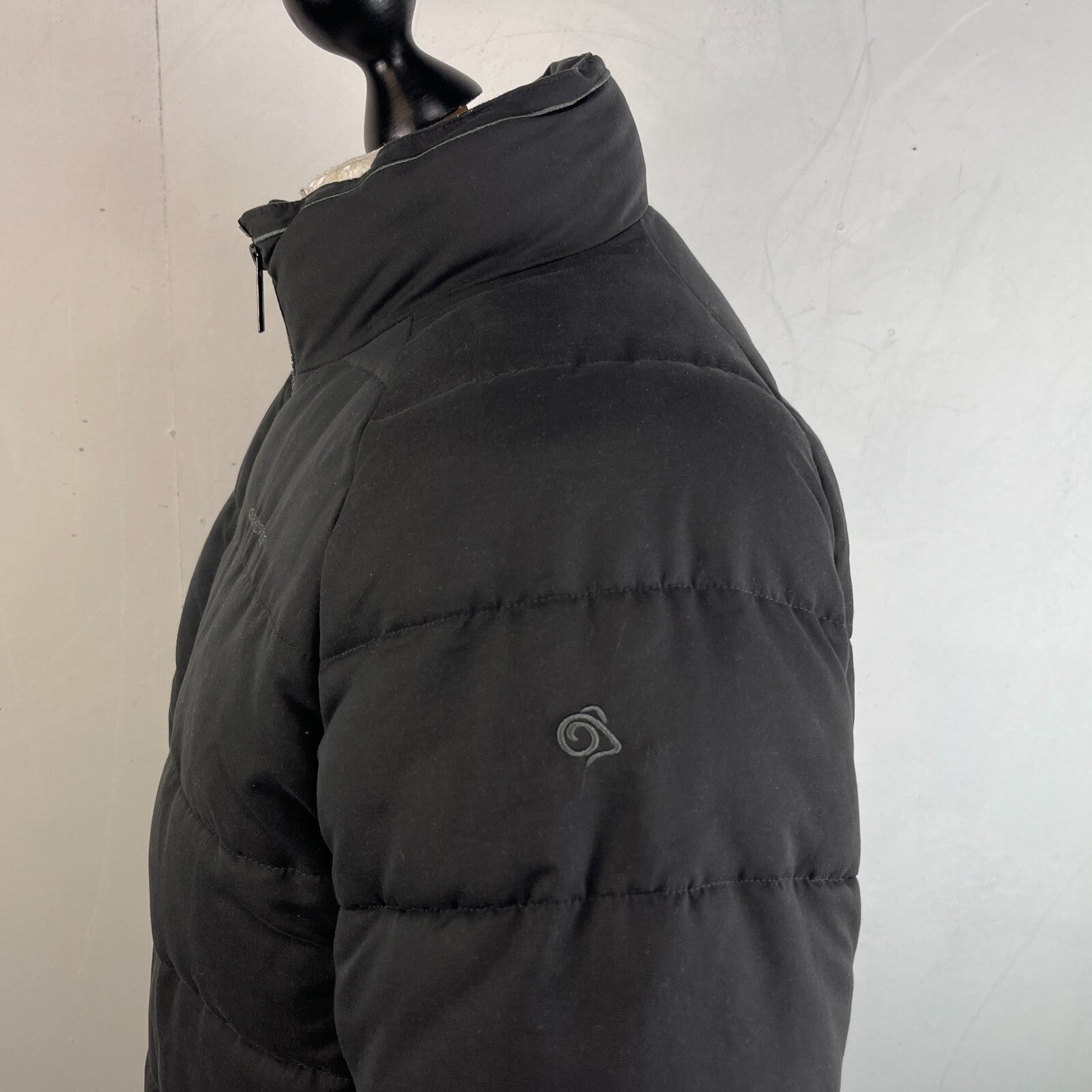 Craghoppers Men’s Insulated Quilted Puffer Jacket size M Dark Grey - VGC