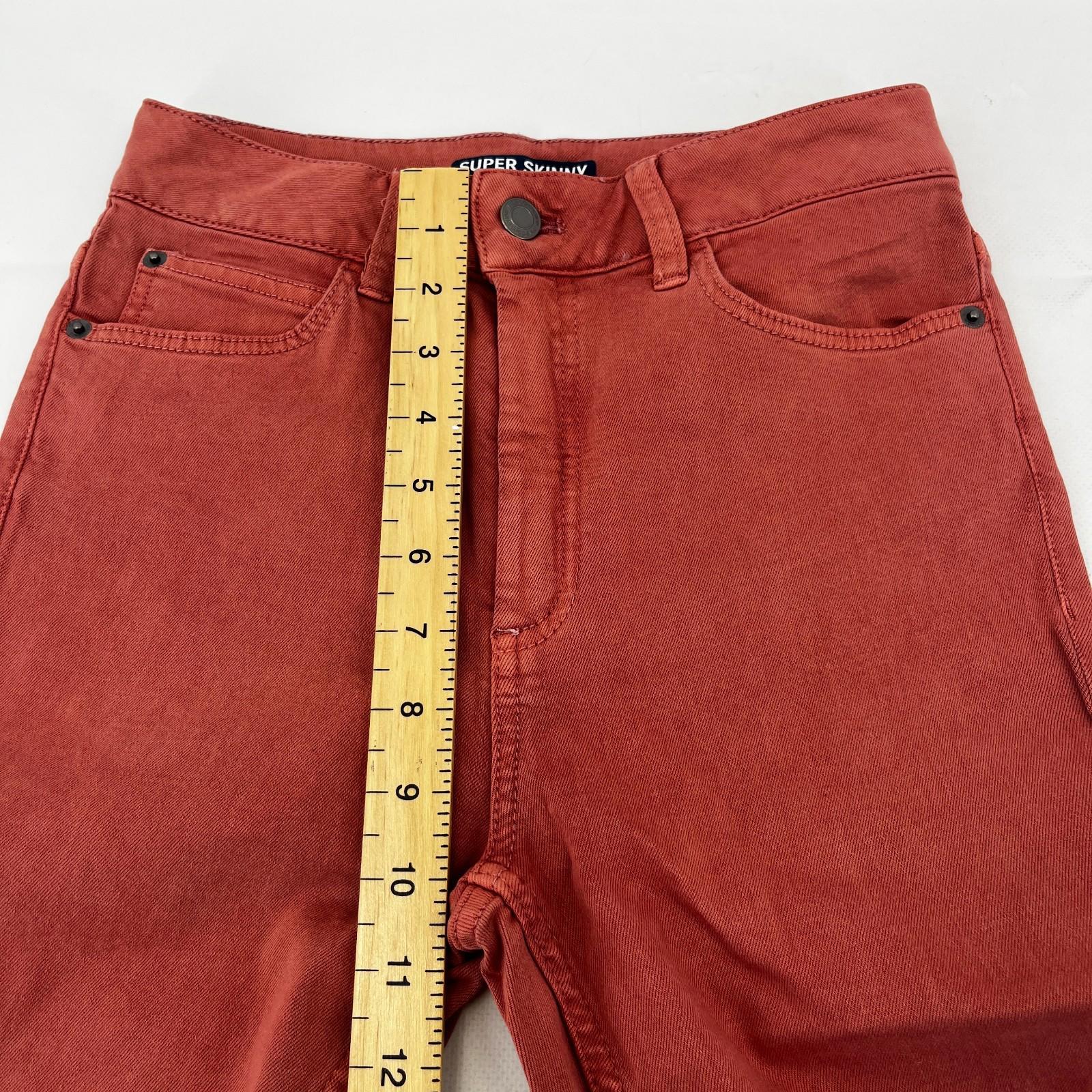 Marks & Spencer Salmon Pink Super Skinny Jeans - UK size 8R - BNWOT