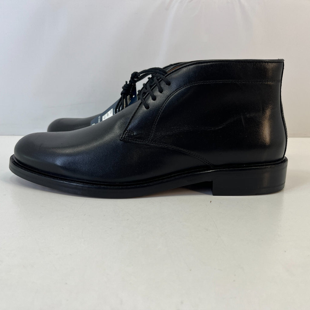 Marks and Spencer Sartorial Black Leather Smart Luxury Boots UK 7 RRP £120 - New