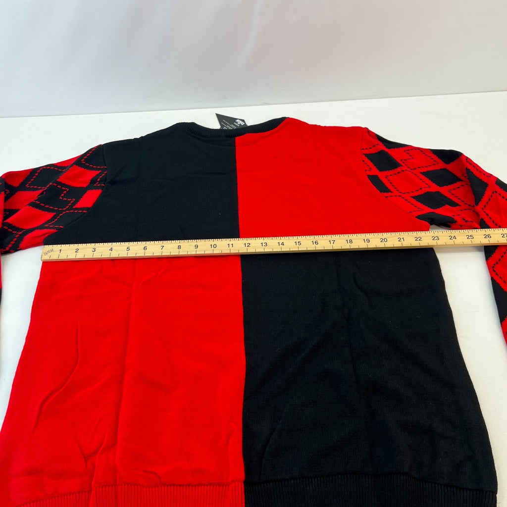 Batman Harley Quinn Xmas Christmas Jumper Sweater size XL Gotham Joker - New