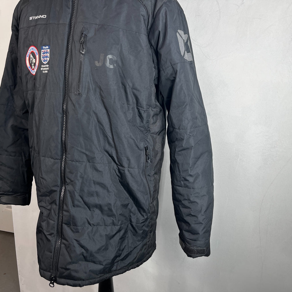 Stanno Washington Athletic FC Football Training Coat Jacket Black 2XL Slim Fit