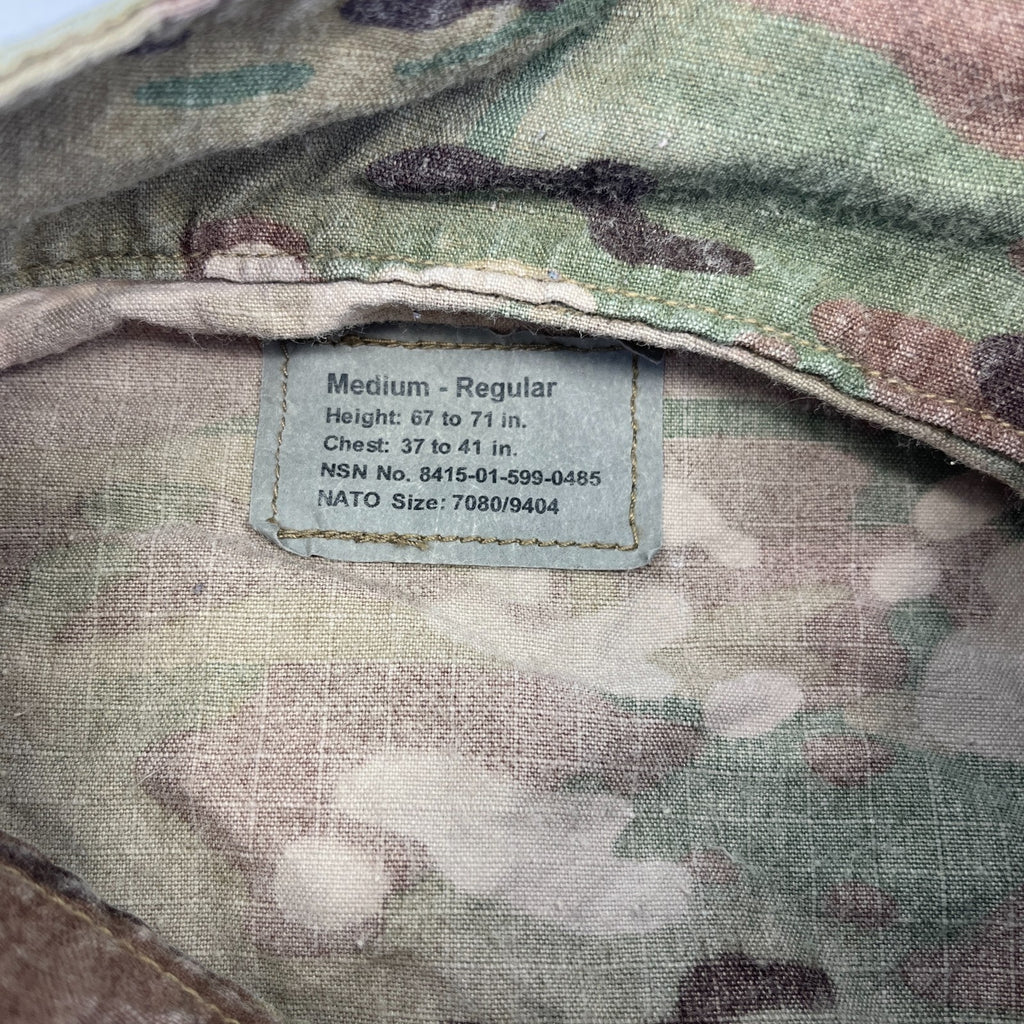 US Army Issue Woodland BDU Jacket Camo Combat Surplus Uniform US Medium-Regular