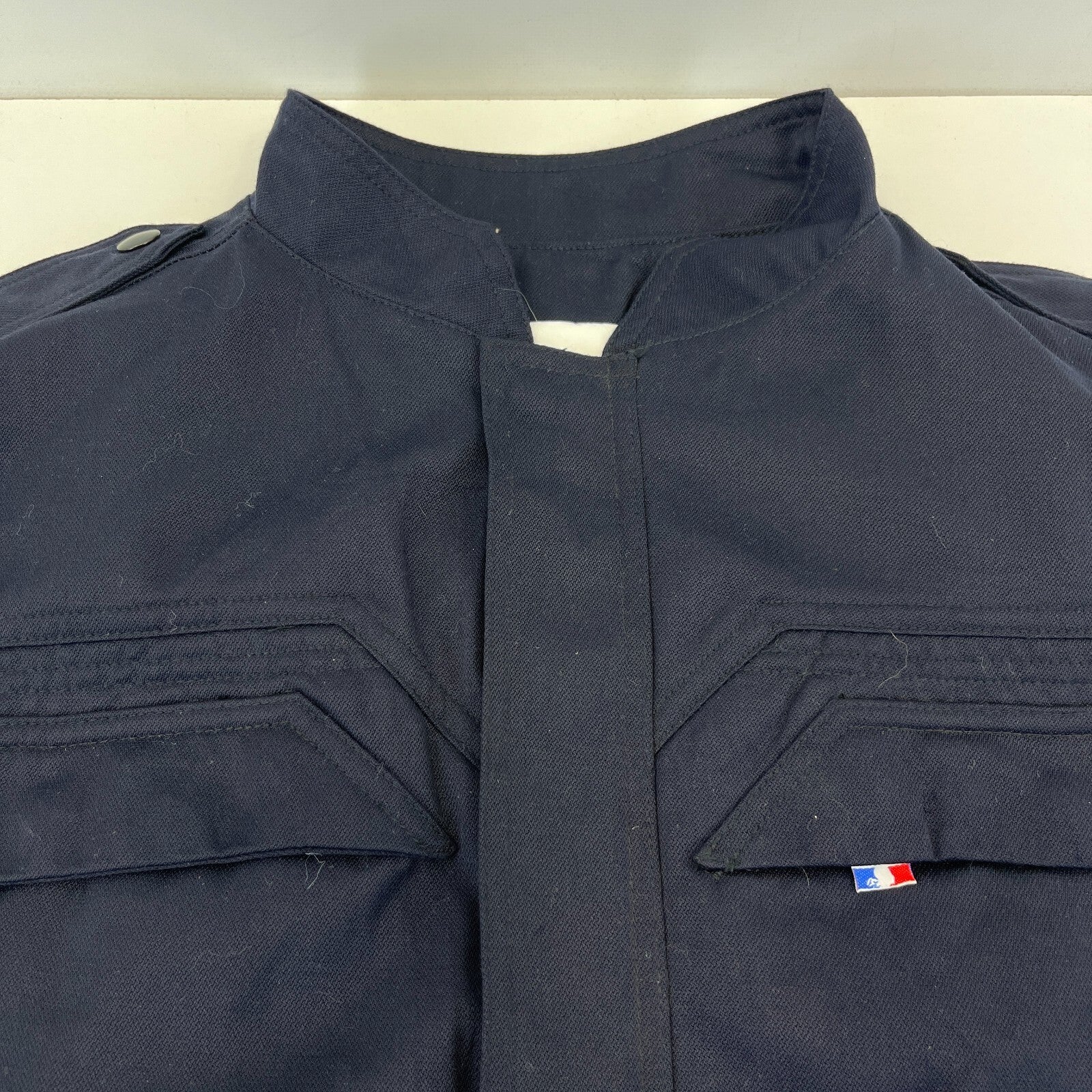 French Police Security Services Navy Blue Uniform Bomber Jacket size 96-100M (UK Large)
