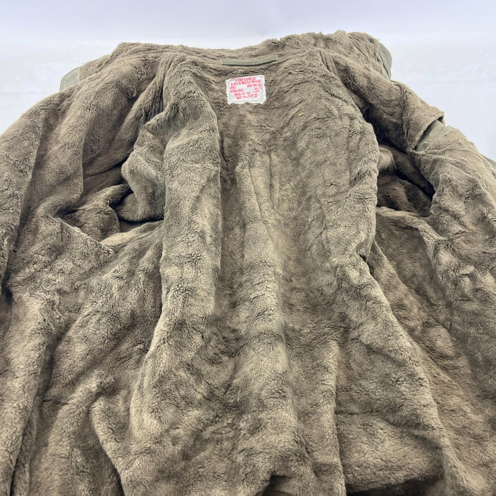 Vtg 1992 Jeans Express German Army Olive Green Parka Coat + Liner size M GrNr.14