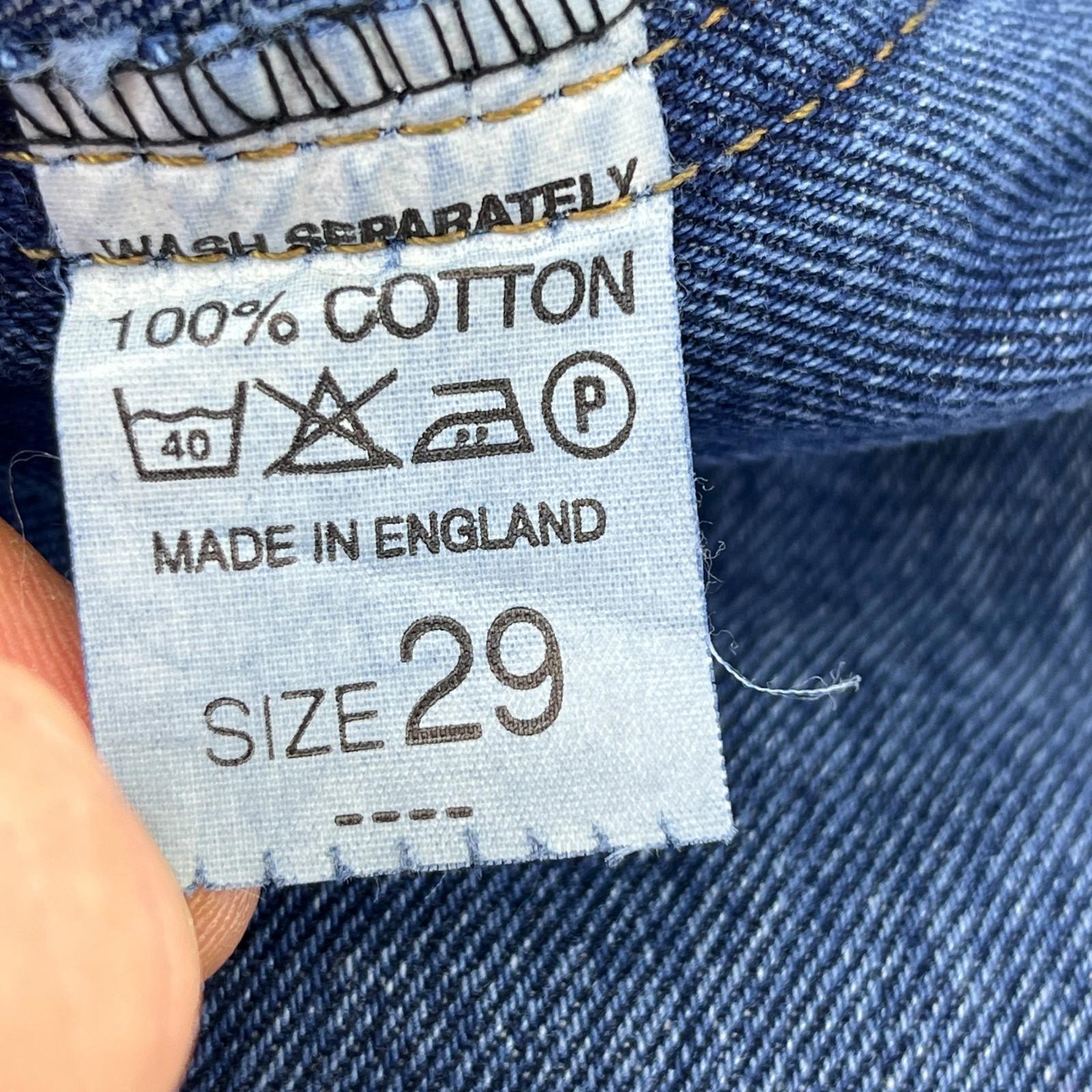 Joe Cool Women's Denim Jeans W29" L30" - 100% Cotton Mid Blue - New