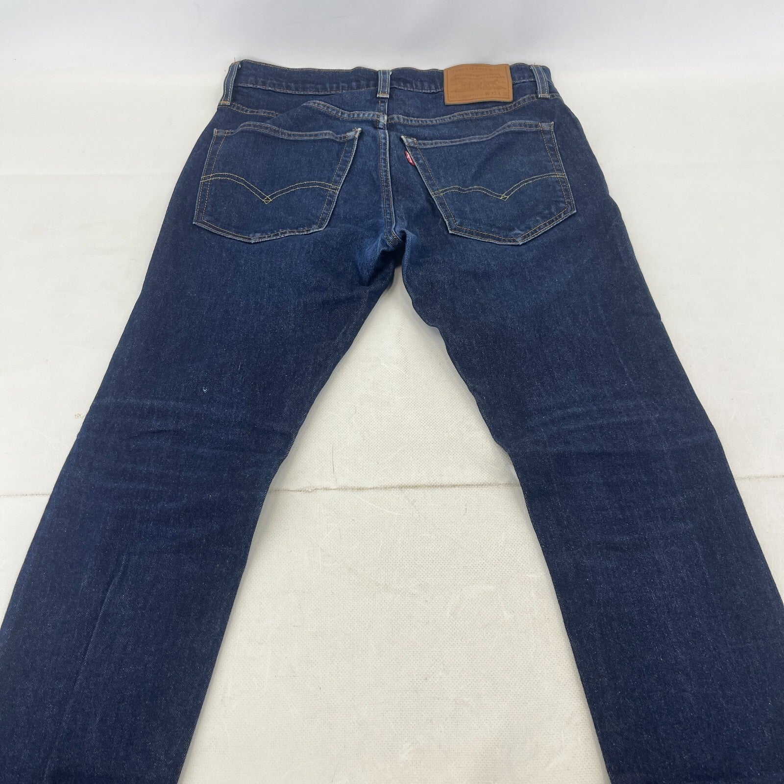 Levi's Skinny Taper Premium Big E Women's Jeans W32" L32" Mid Blue Denim