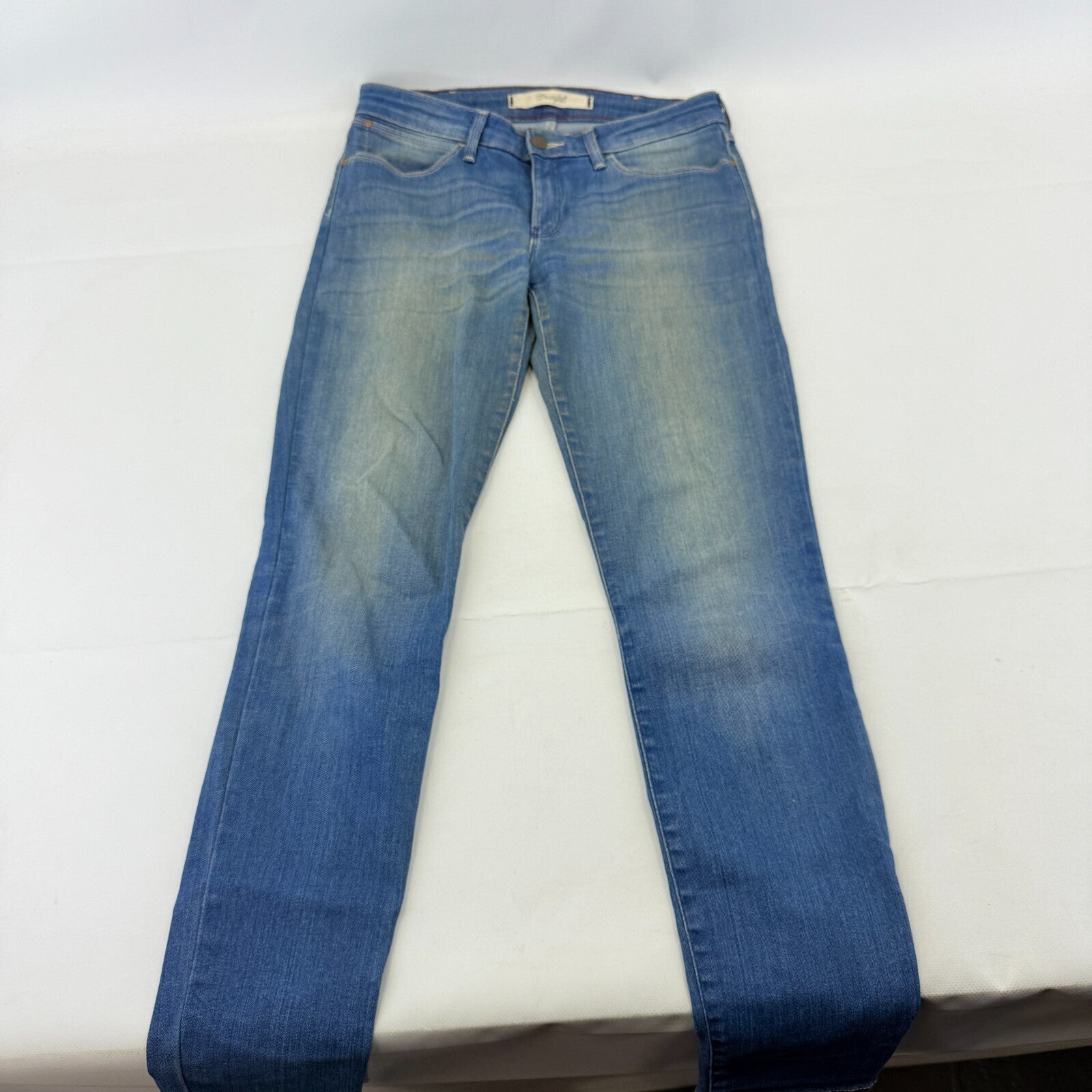 Wrangler Womens Corynn Skinny Jeans W28 L32 Mid Blue Denim