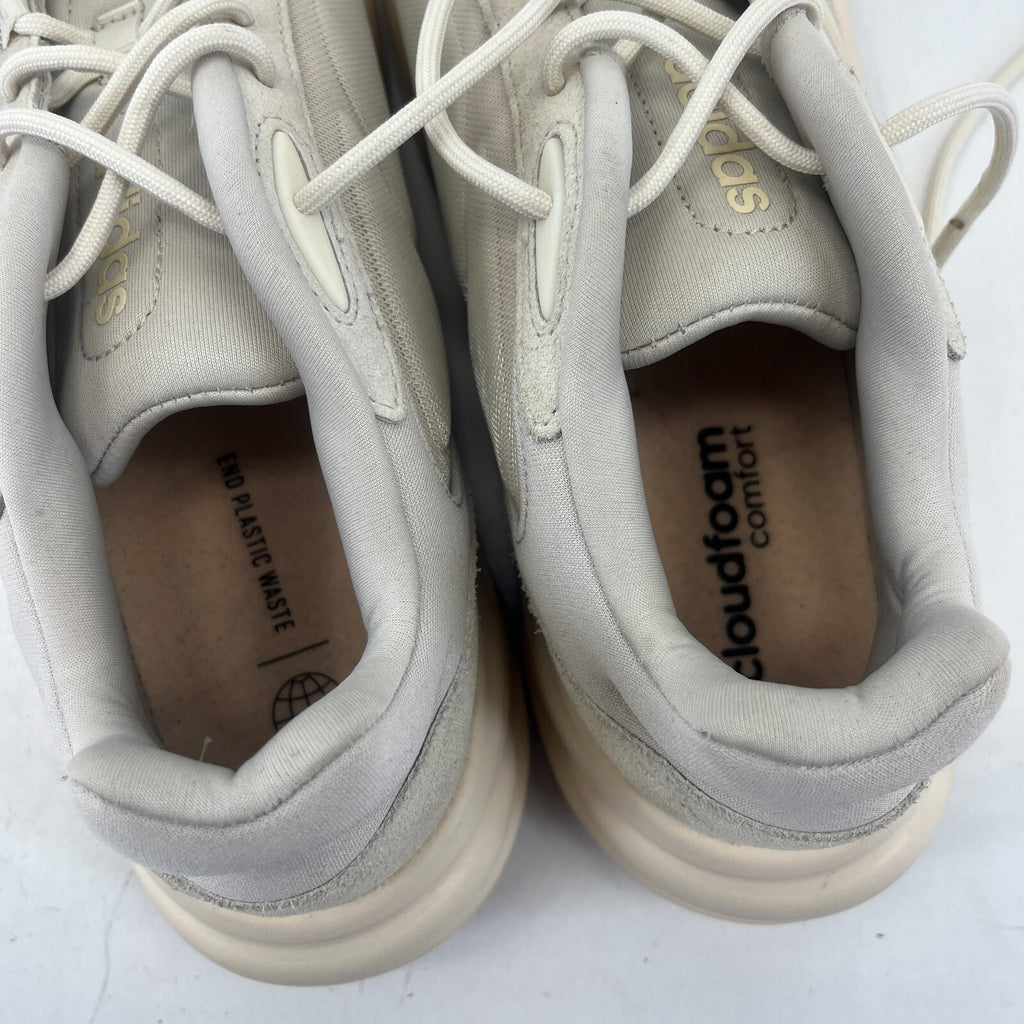Adidas Ozelle Cloudfoam Trainers in Beige Men's size UK 12 EU 47 1/3