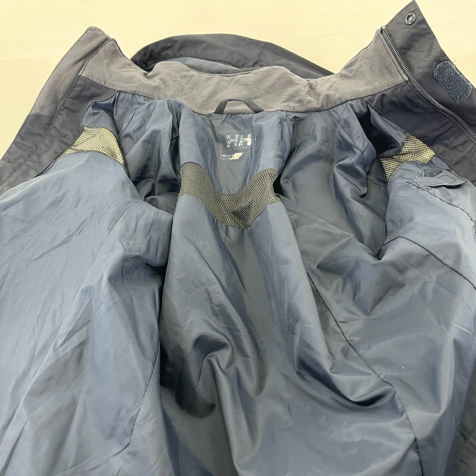 Helly Hansen Tech Performance Sailing Jacket Coat in Black Size S