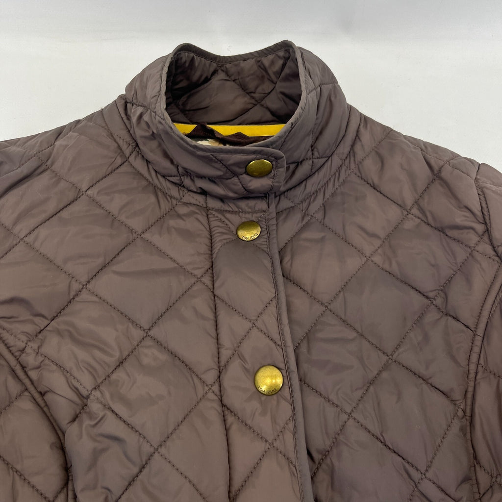 Tom Joule Joules Quilted Jacket in Chocolate Brown UK size 10