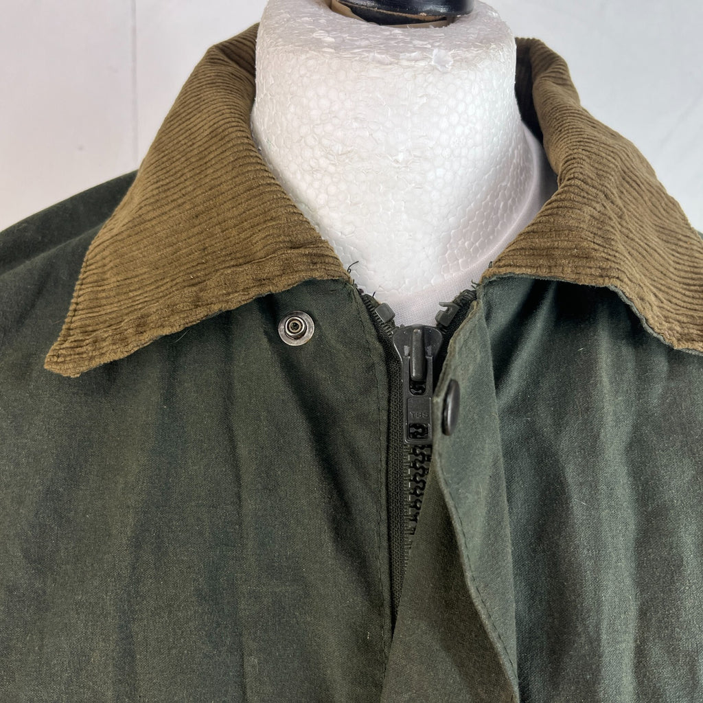 Kenrick Quality Green Wax Jacket UK XL Dog Walking Hunting Shooting Countrywear