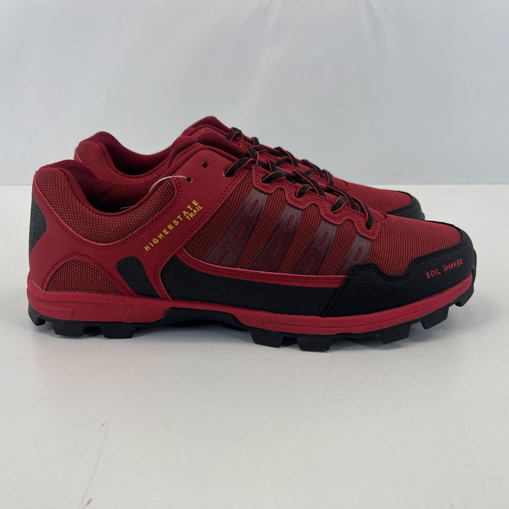 Higher State Soil Shaker Trail Shoes Trainers in Red size UK 10 EU 44 - New