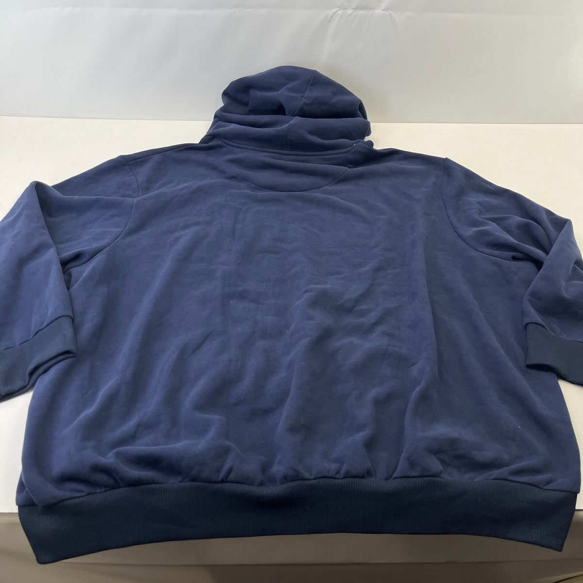 Jack & Jones Navy Logo Pullover Hooded Hoodie with Pockets Men's size 8XL