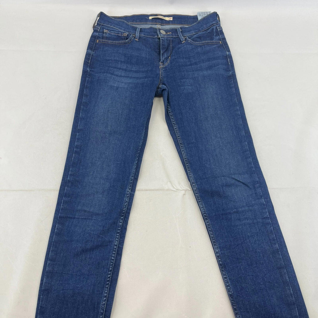 Levi's 710 Super Skinny Blue Denim Womens Jeans W27 L32