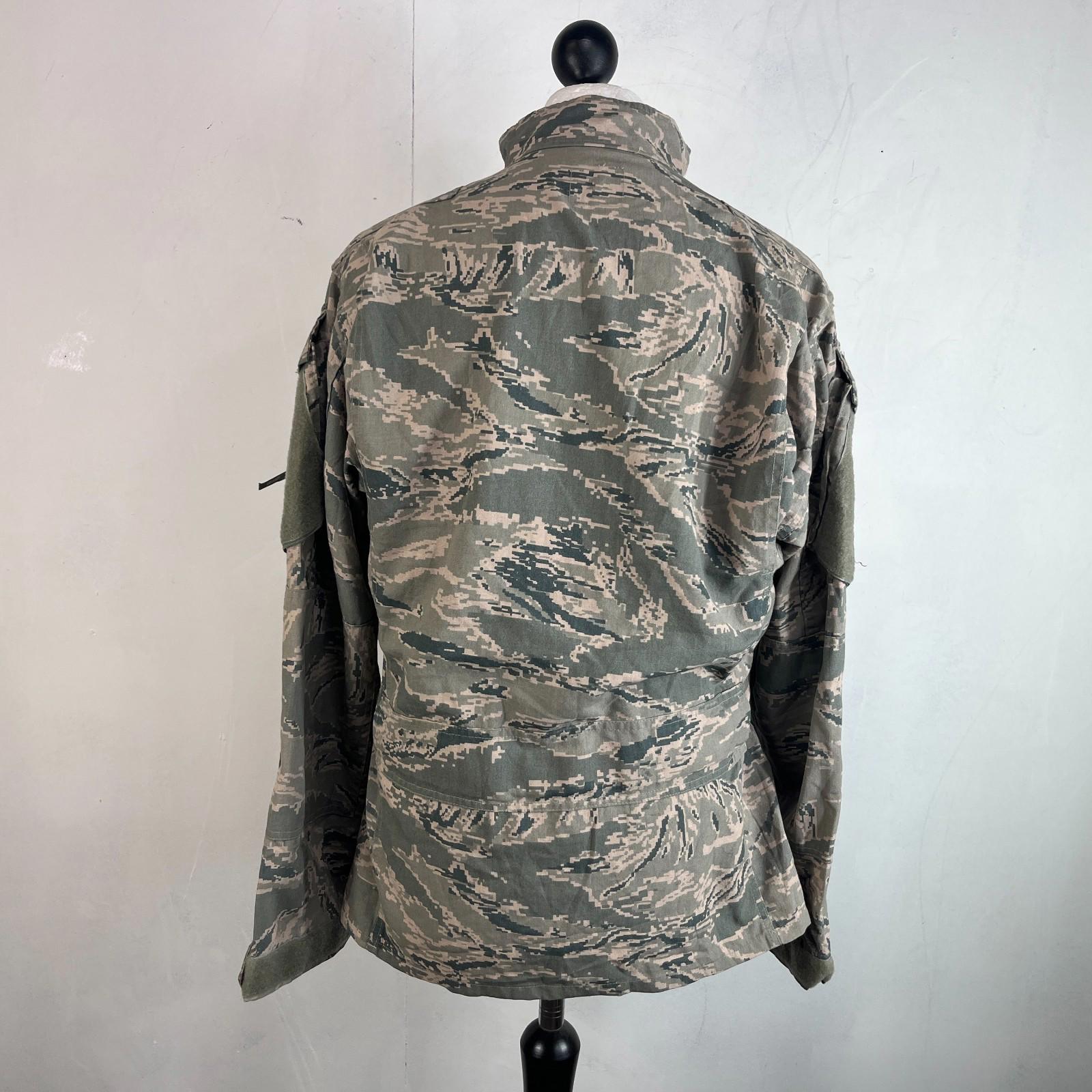 US Air Force Tactical Flight Duty Uniform Jacket Tiger Stripe BDU Medium Short
