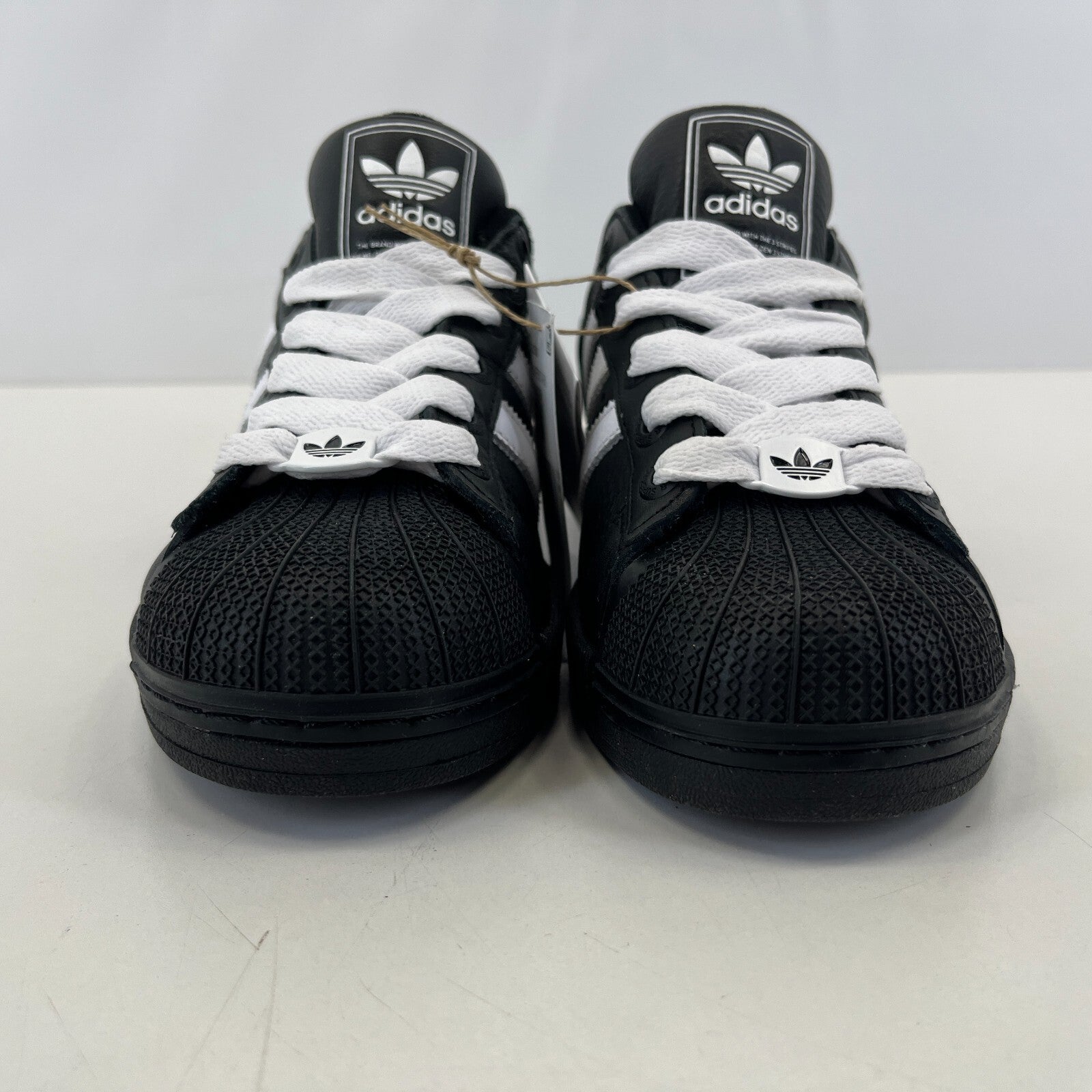 Adidas Originals Superstar II Core Black Trainers New Without Box UK 8 EU 42